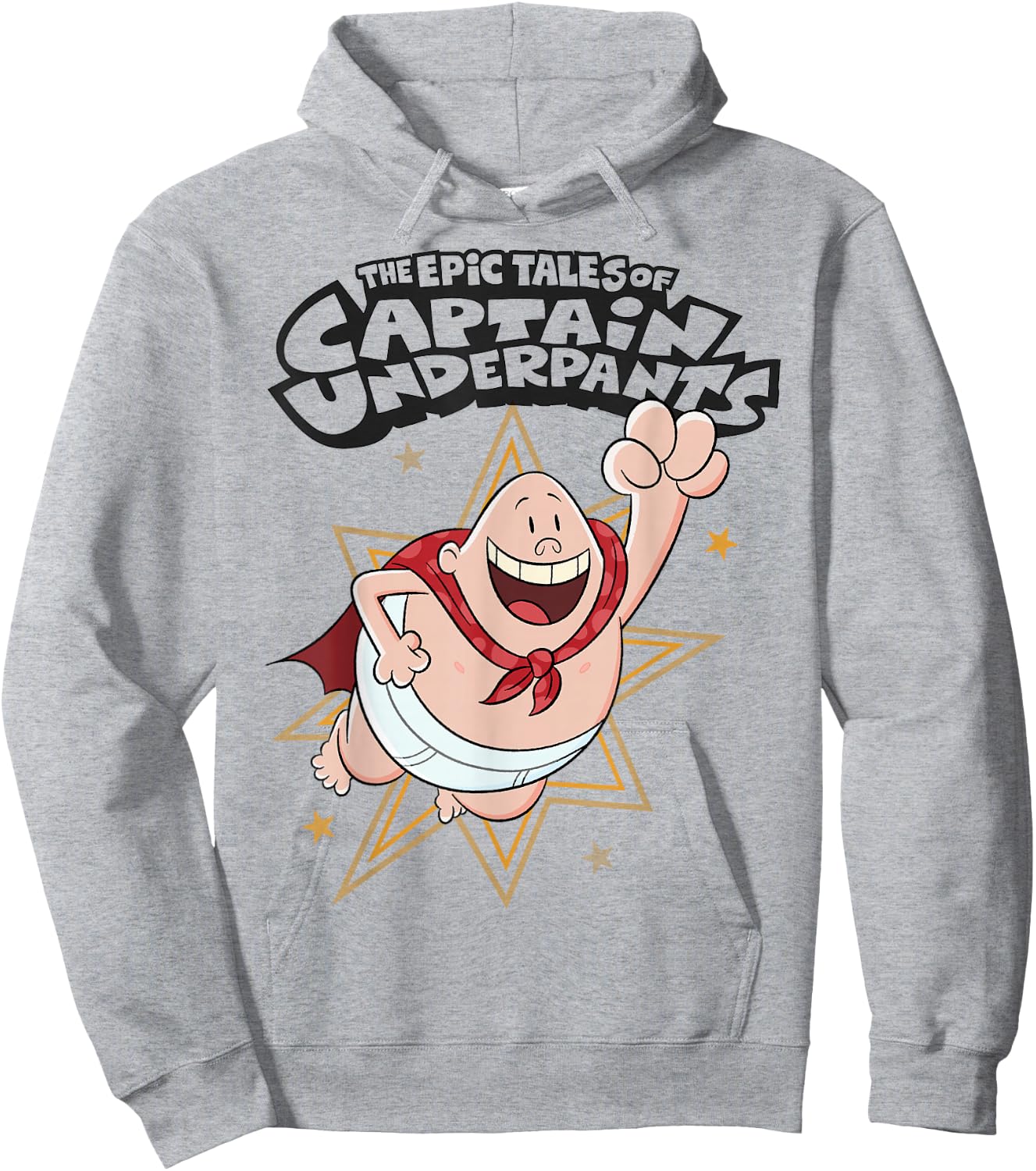 Captain Underpants The First Epic Movie Burst Hoodie - Hoodie | Ash