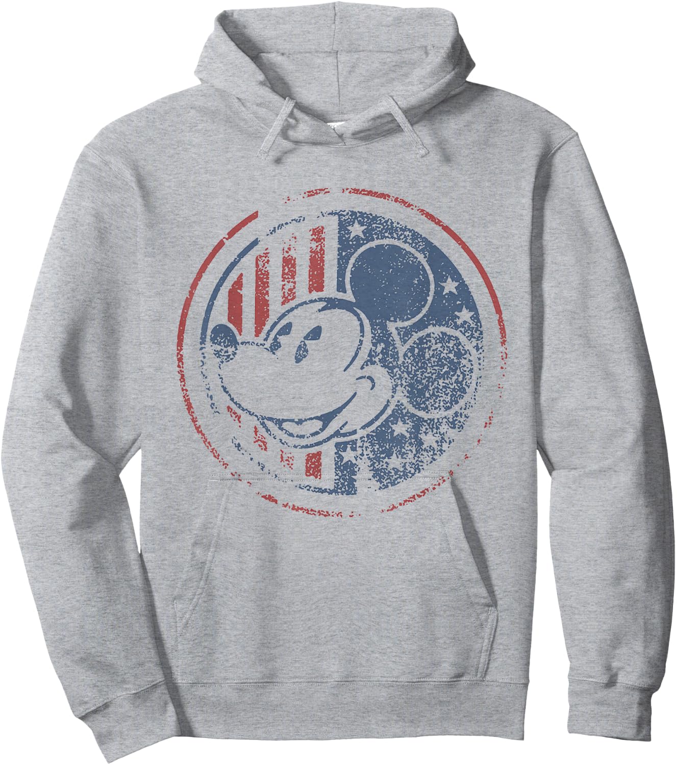 Disney Americana Mickey Mouse Hoodie - Hoodie | Ash