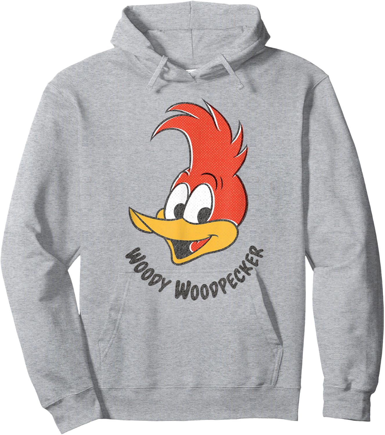 Woody Woodpecker Classic Smile Hoodie - Hoodie | Ash