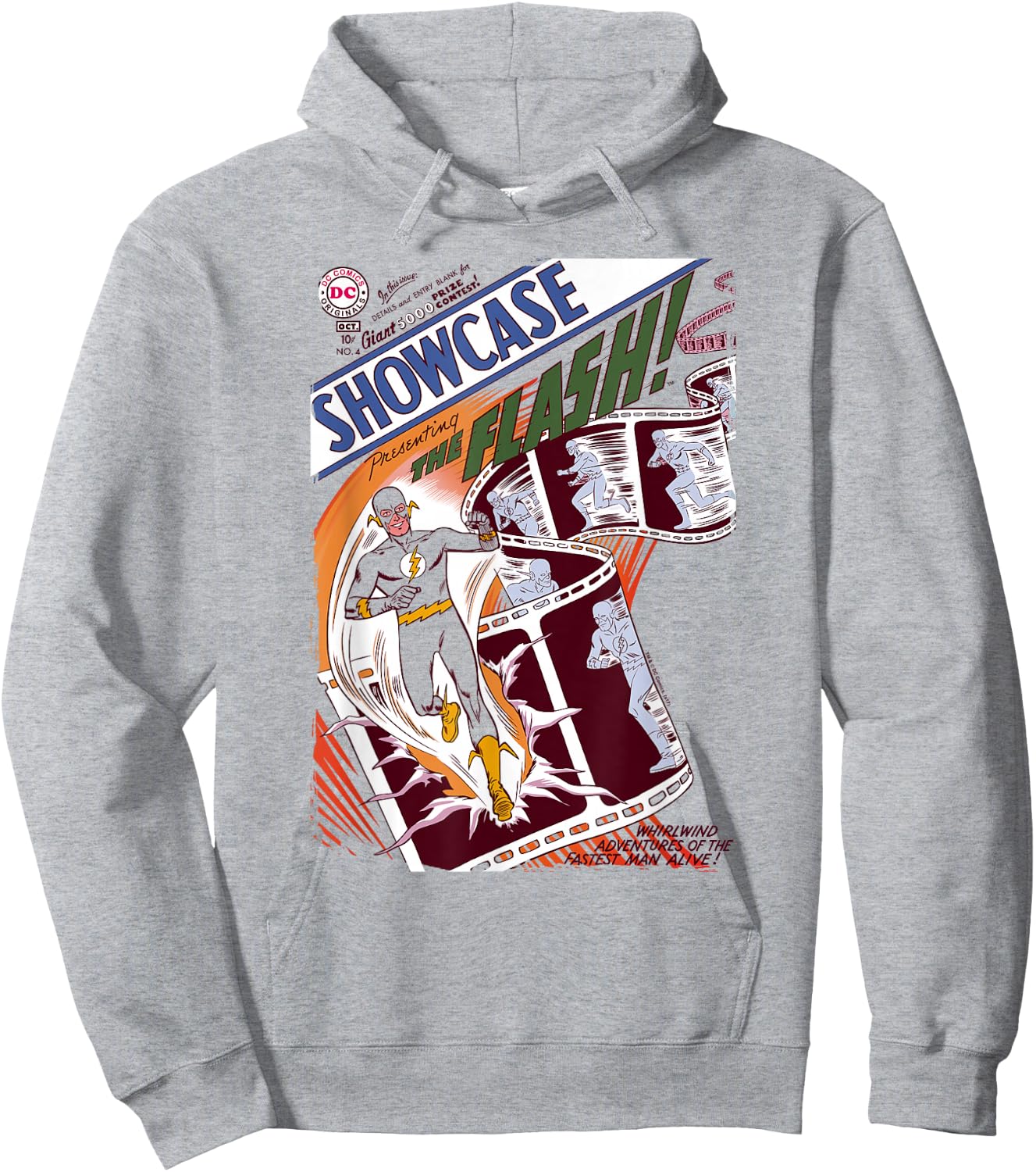 The Flash Showcase #4 Cover Hoodie - Hoodie | Ash