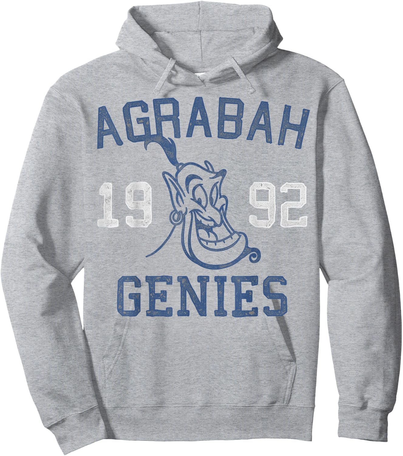 Disney Aladdin Genie Agrabah Genies 1992 Graphic Hoodie - Hoodie | Ash