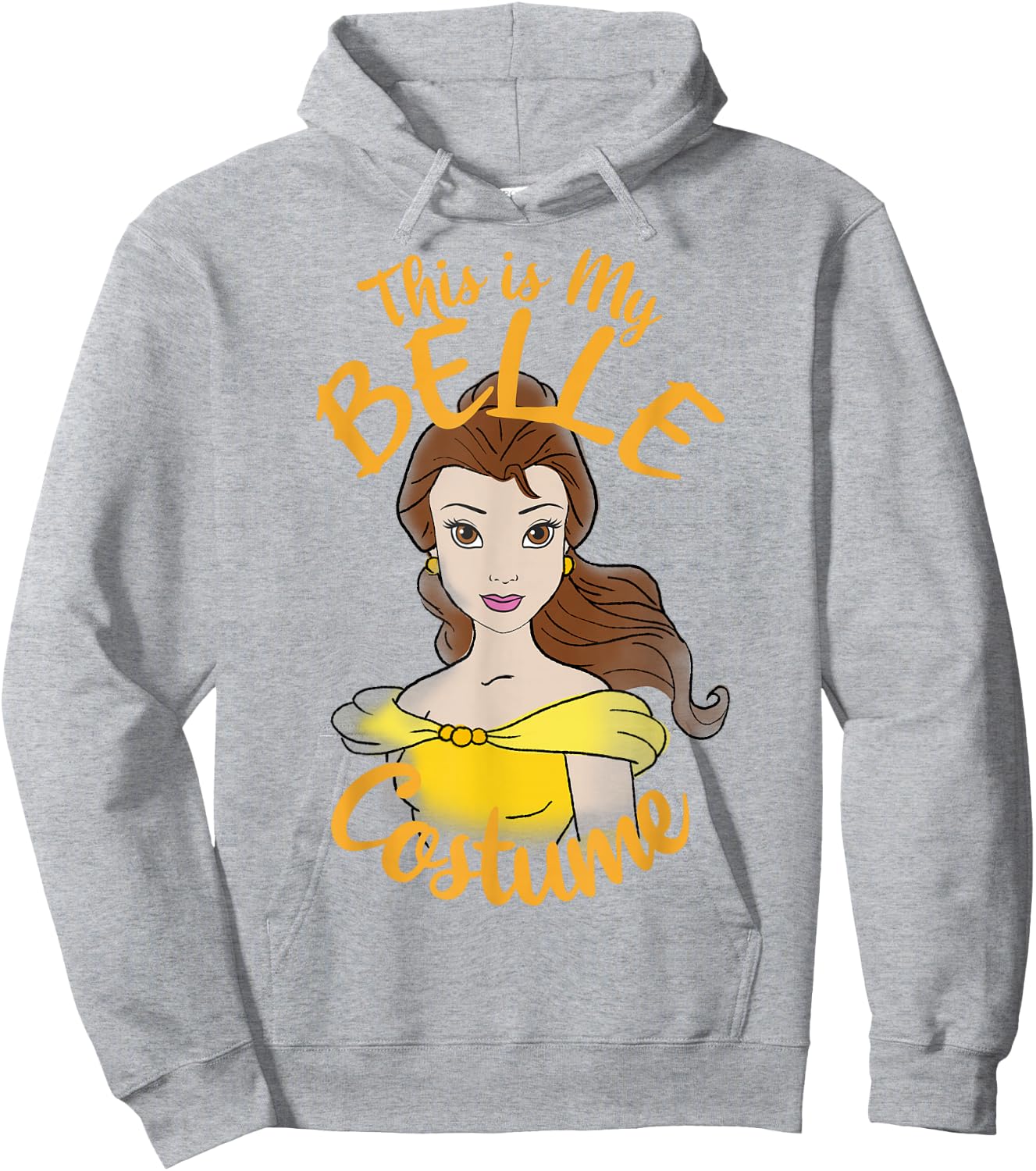 Disney Beauty And The Beast Belle My Costume Halloween Hoodie - Hoodie | Ash