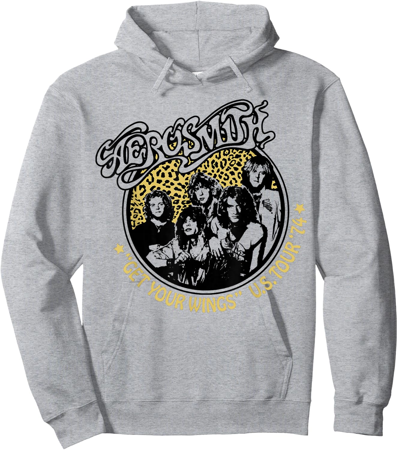 Aerosmith - Wings Tour '74 Hoodie - Hoodie | Ash