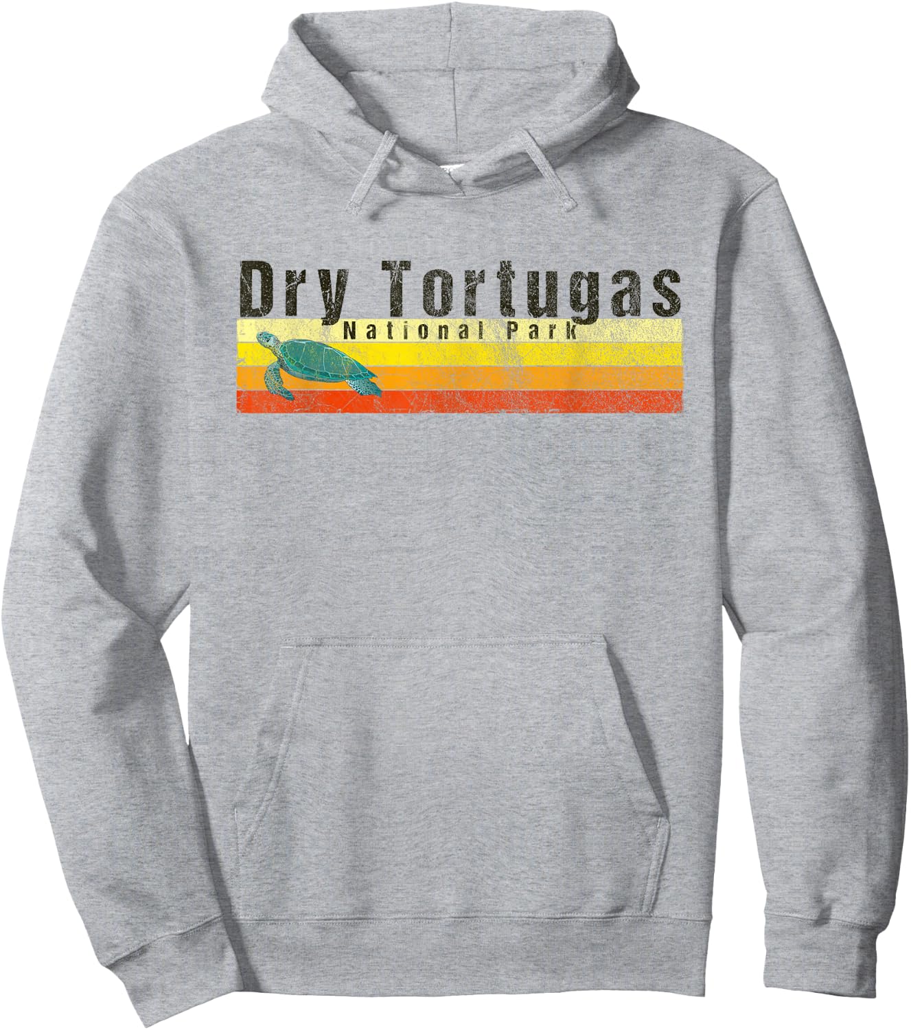Dry Tortugas National Park / Vintage Florida Gift Hoodie - Hoodie | Ash