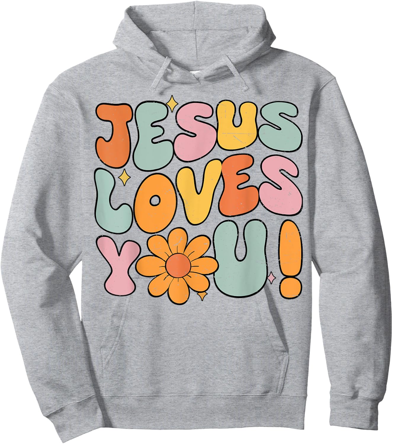 Jesus Loves You Christian Teen Girl God Sister Good Toddler Hoodie - Hoodie | Ash
