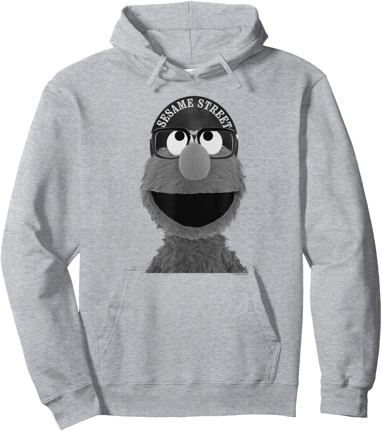 Sesame Street Elmo Lee Hoodie - Hoodie | Ash
