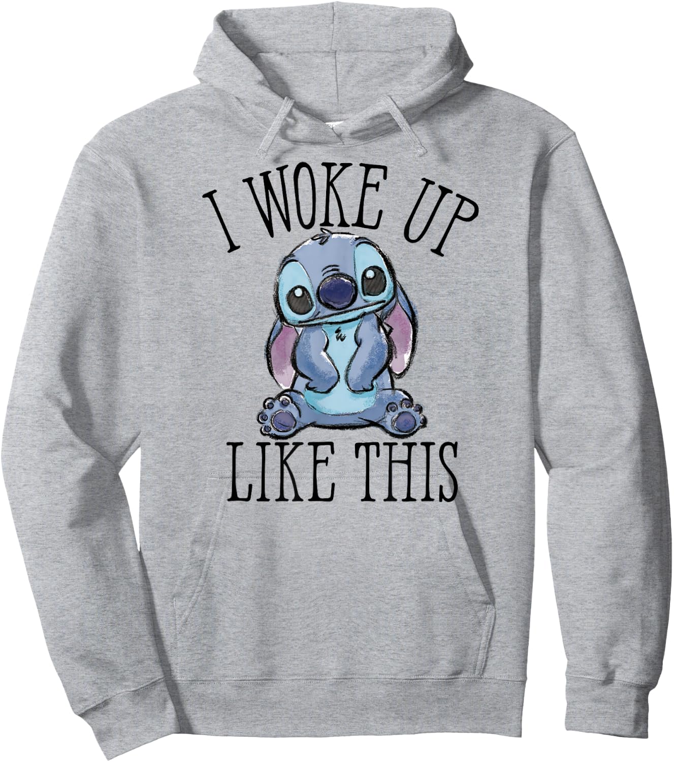 Lilo & Stitch - Woke Up Like Stitch Hoodie - Hoodie | Ash