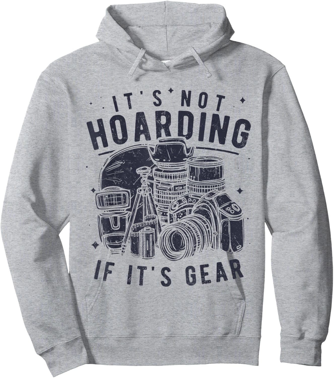 Photography Lover Gift Funny Camera Gear Photographer Hoodie - Hoodie | Ash