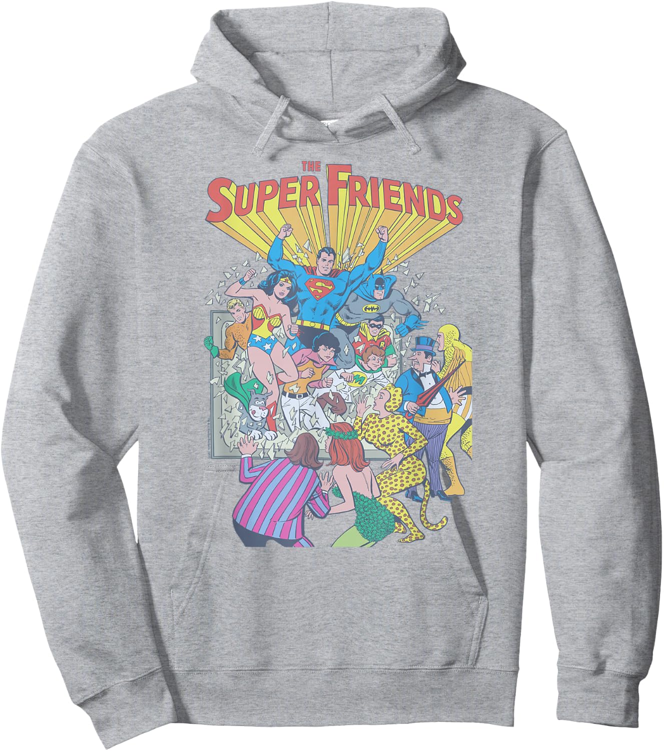 Justice League Super Friends #1 Hoodie - Hoodie | Ash