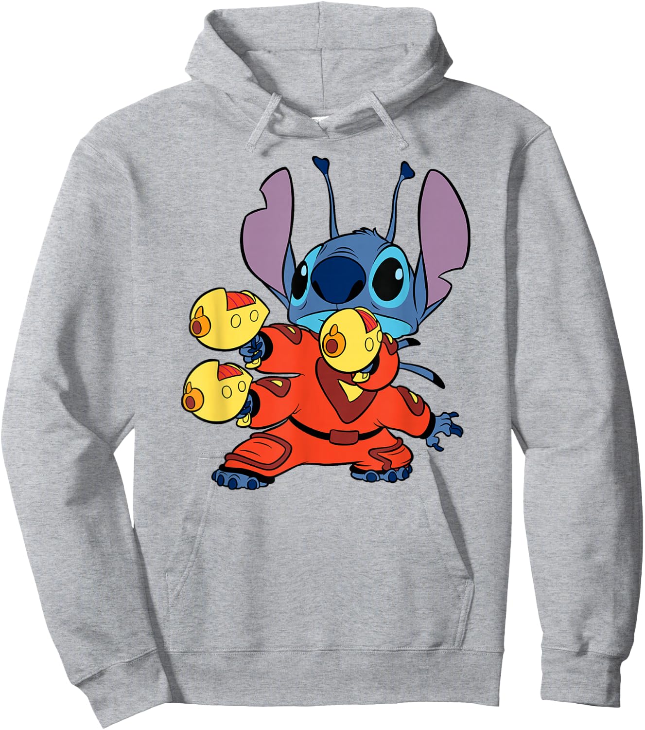 Lilo & Stitch - Space Fighter Hoodie - Hoodie | Ash