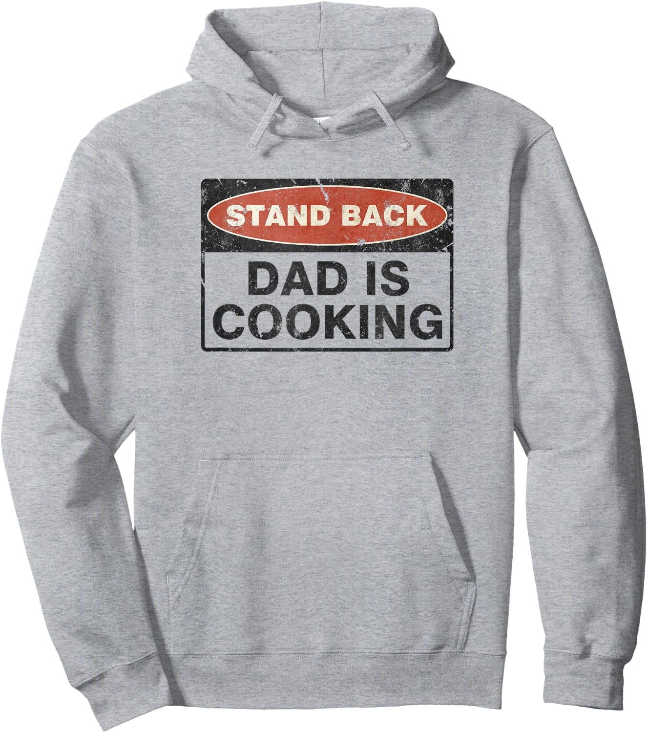 Stand Back Dad Is Cooking Funny Hoodie - Hoodie | Ash