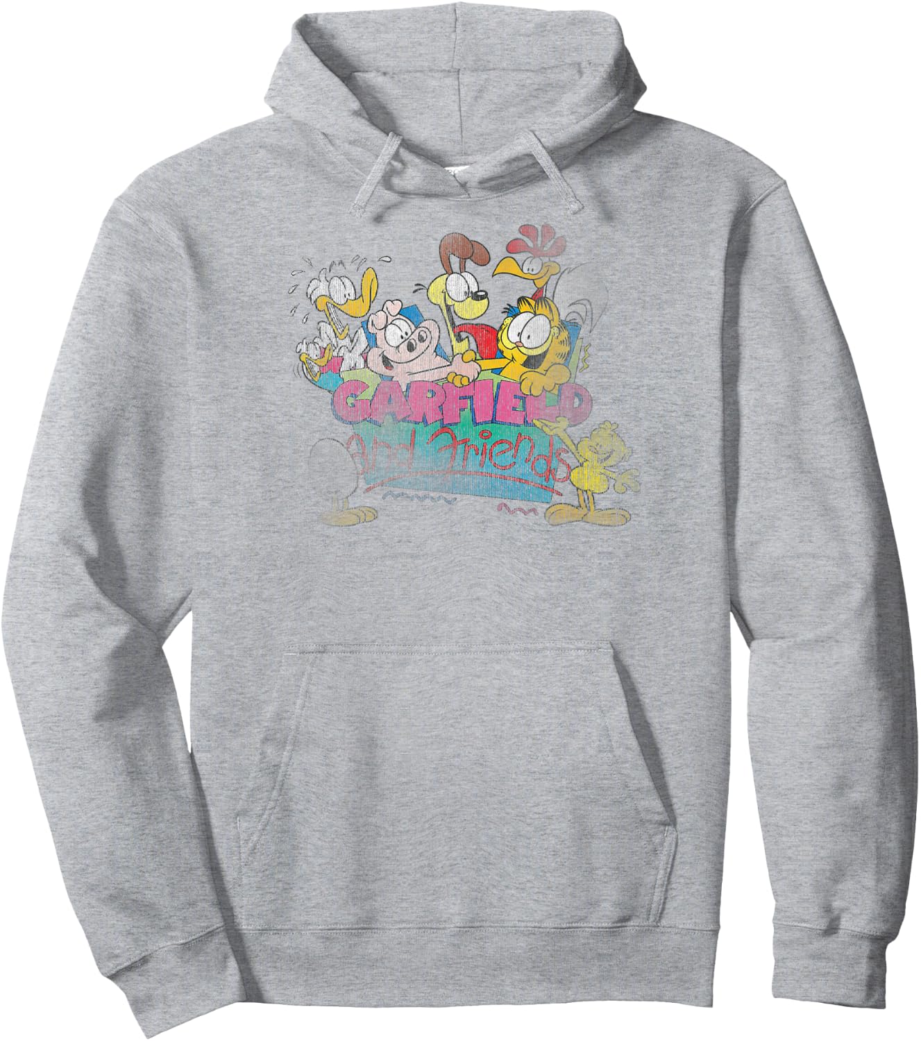 Garfield Garfield and Friends Hoodie - Hoodie | Ash