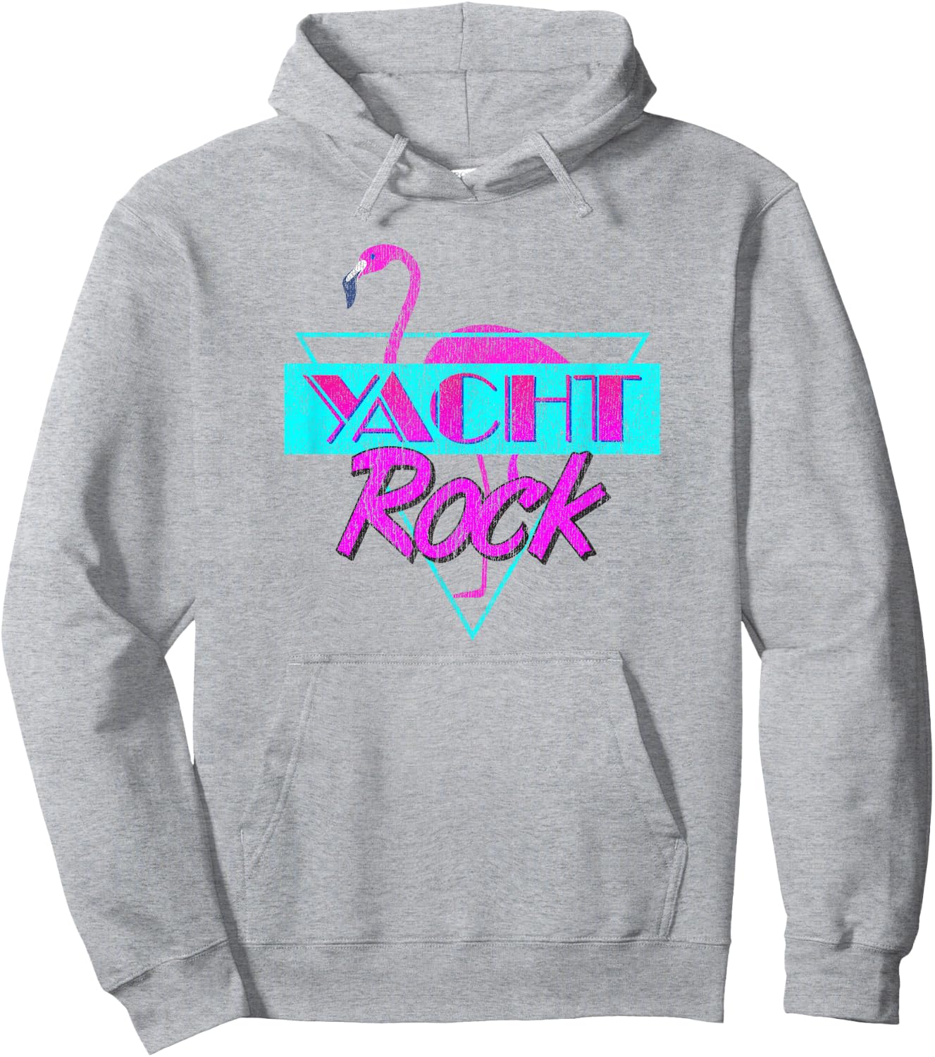 Yacht Rock Party Boat Drinking 80s Faded Hoodie - Hoodie | Ash