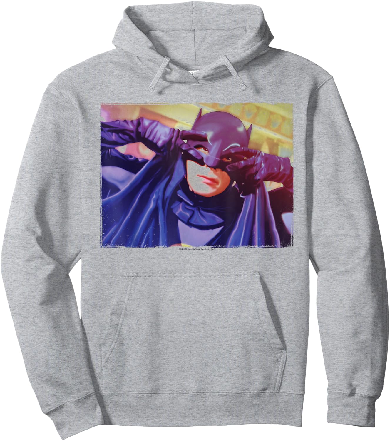 Batman Classic TV Series Smooth Groove Hoodie - Hoodie | Ash
