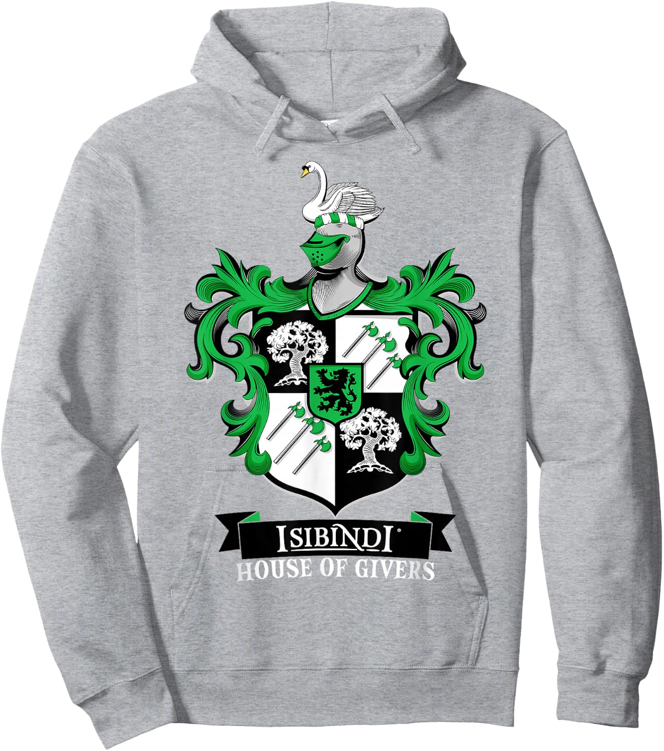 Isibindi House Of Courage RCA Courage School Spirit Hoodie - Hoodie | Ash