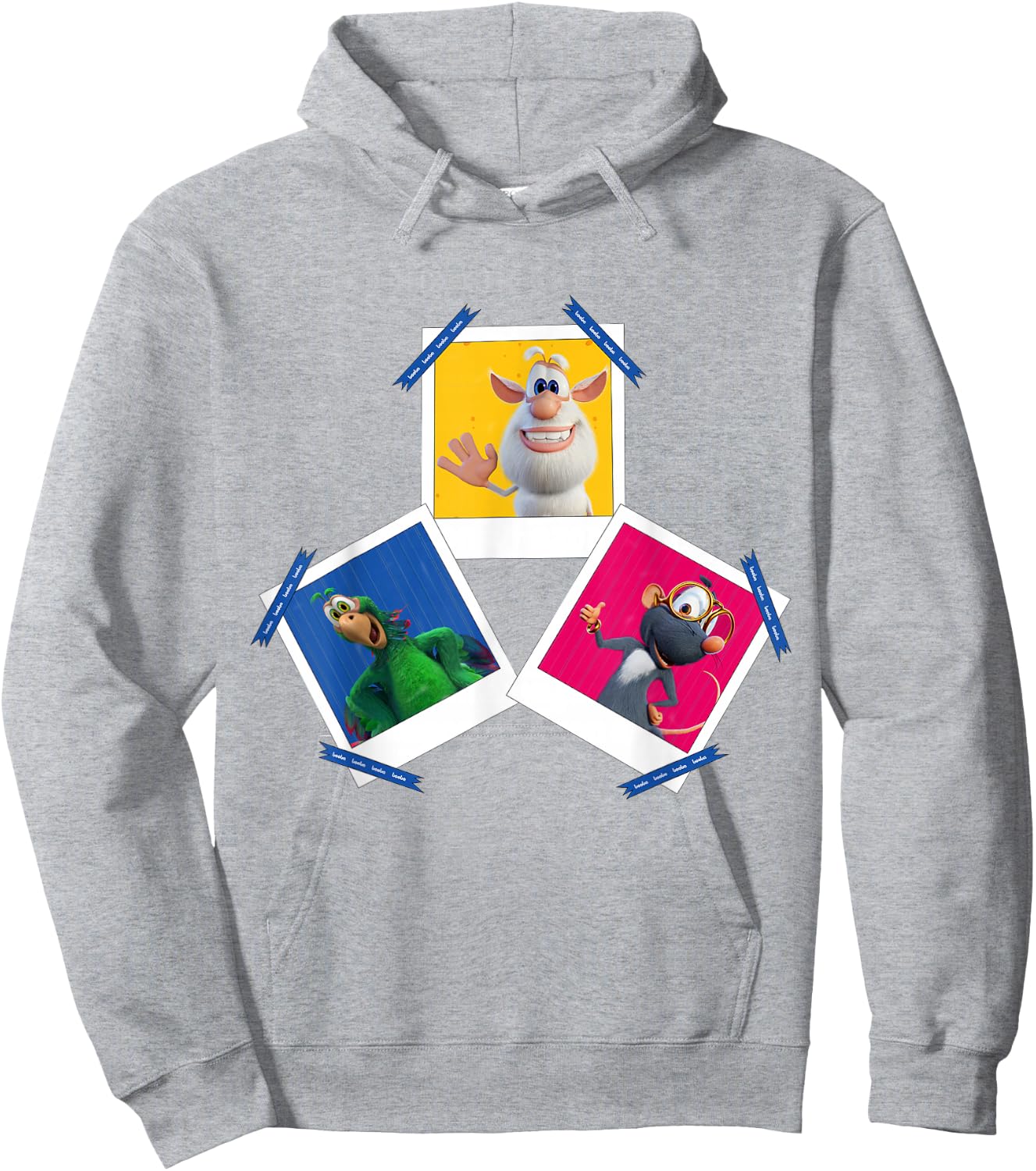 Booba & Friends Portraits Hoodie - Hoodie | Ash