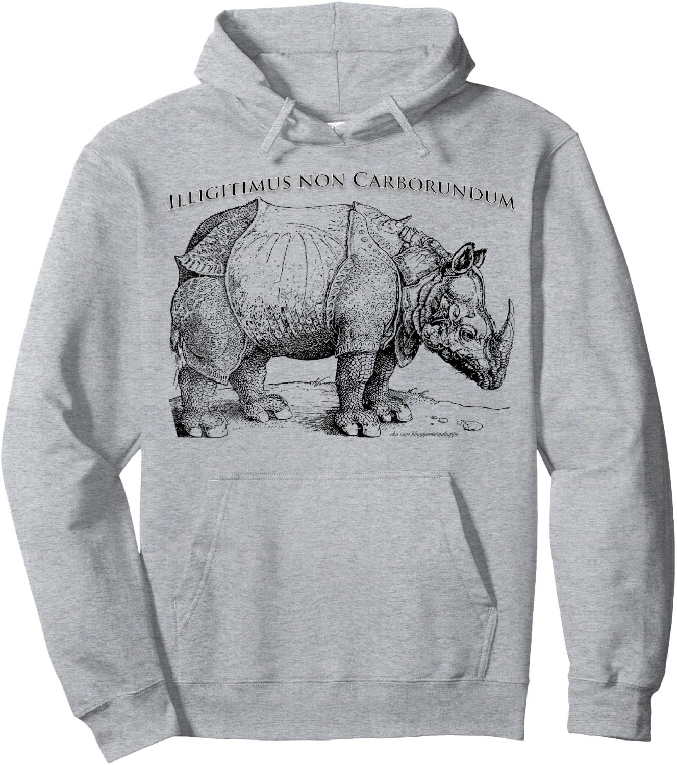 Illegitimus non Carborundum Hoodie - Hoodie | Ash