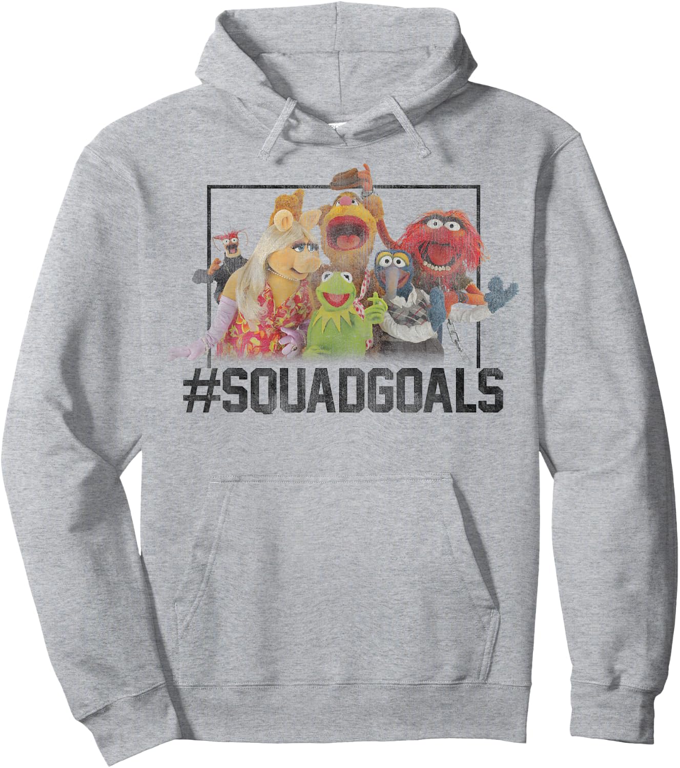 Disney - Muppets Squad Goals Hoodie - Hoodie | Ash