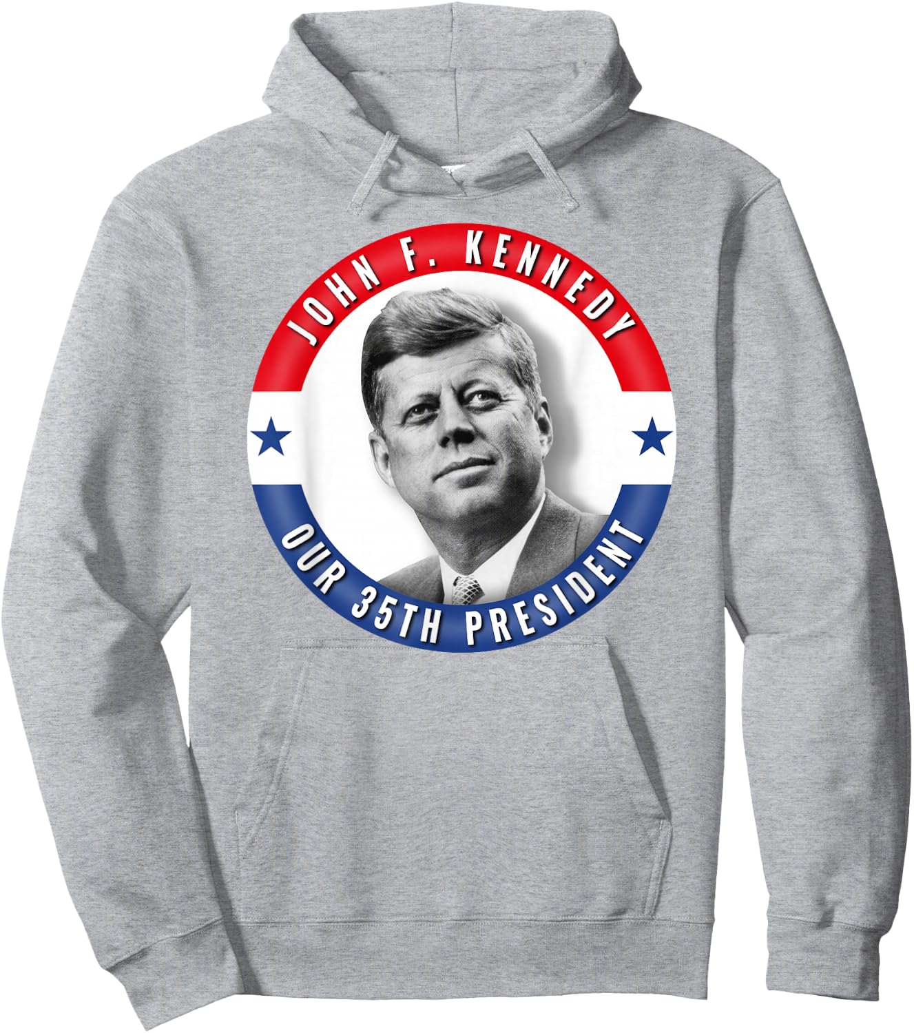 JFK John F. Kennedy Presidential Souvenir Gift T Shirt Hoodie - Hoodie | Ash