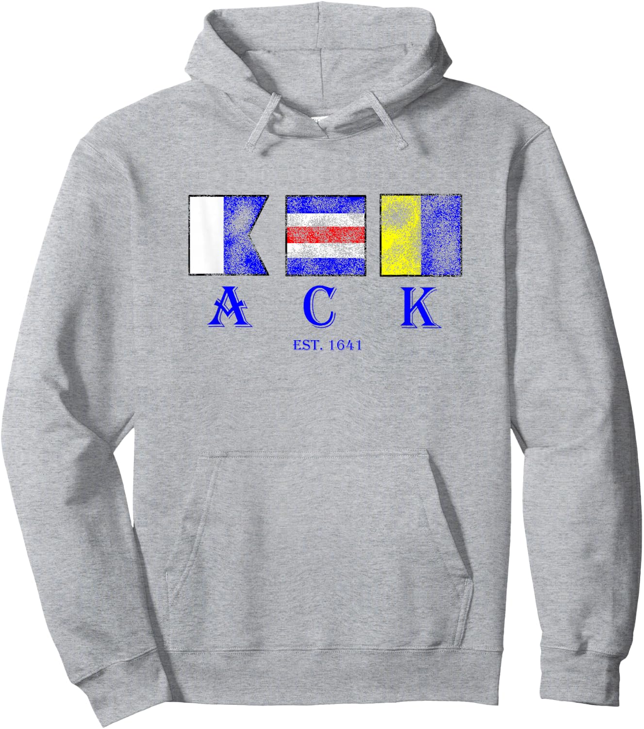Classic ACK Nantucket Hoodie - Hoodie | Ash