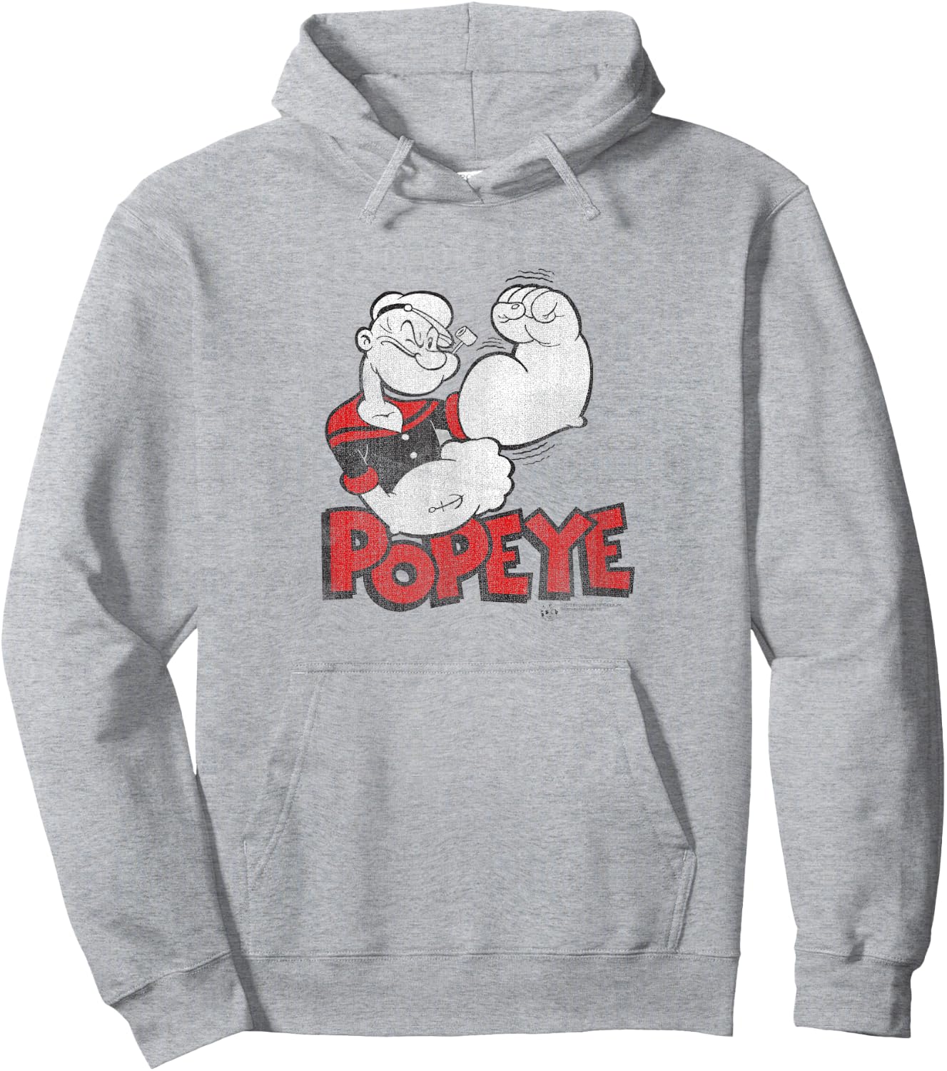 Popeye #36747 Hoodie - Hoodie | Ash