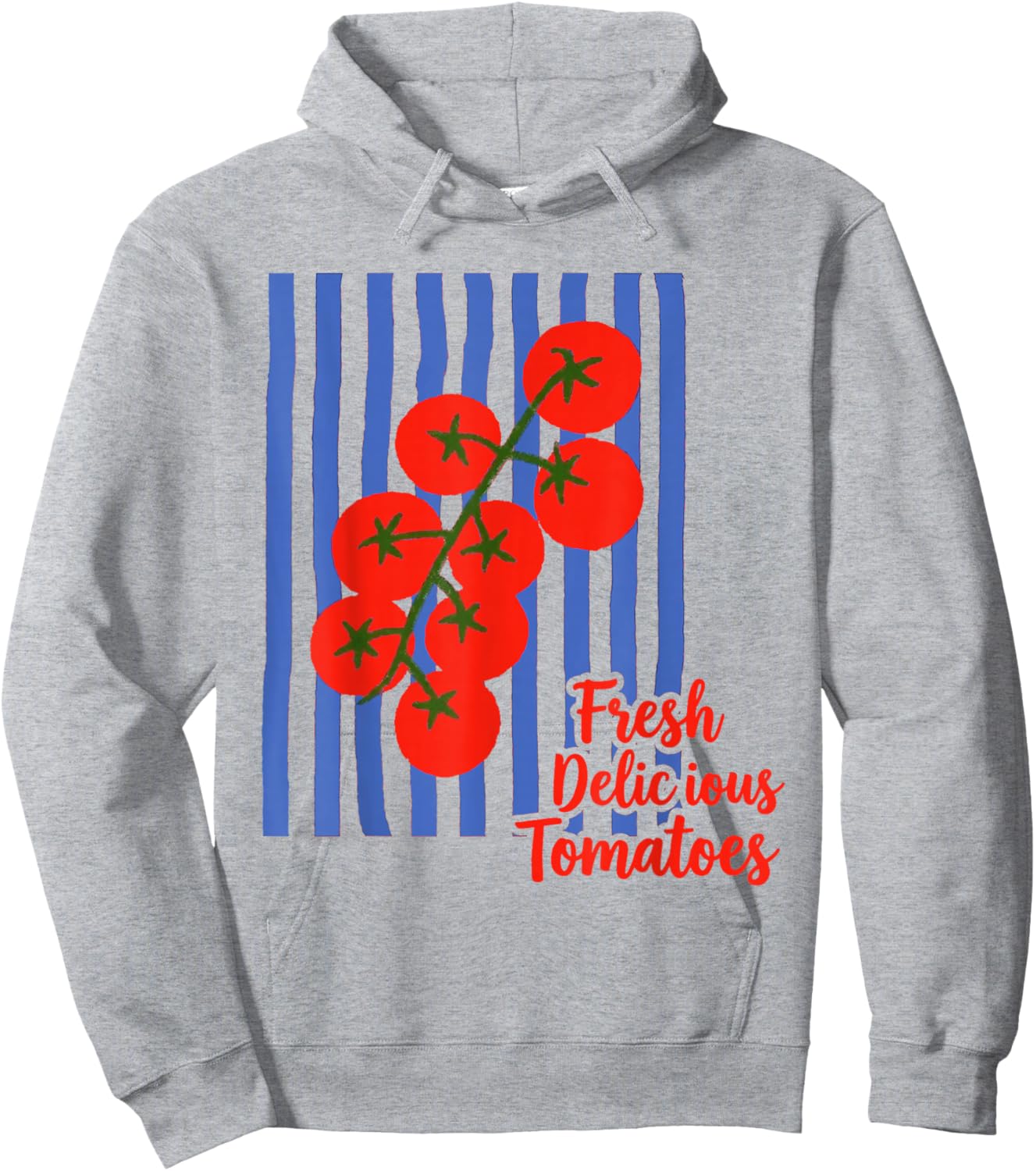 Fresh Delicious Tomatoes Retro Farm Lover Funny Men Women Hoodie - Hoodie | Ash