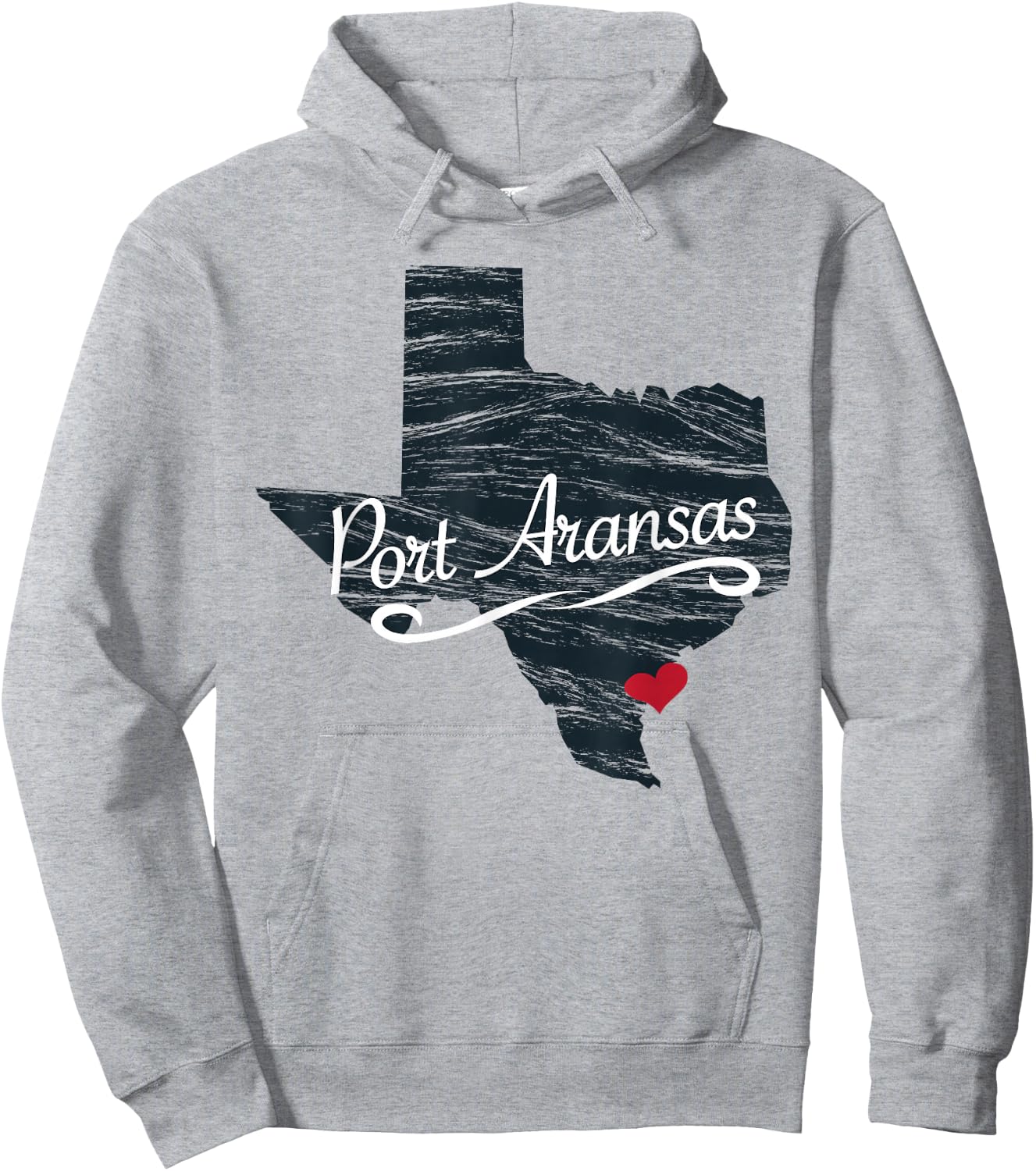 Port Aransas Texas TX Gift - Men's Women's Kid's Hoodie - Hoodie | Ash