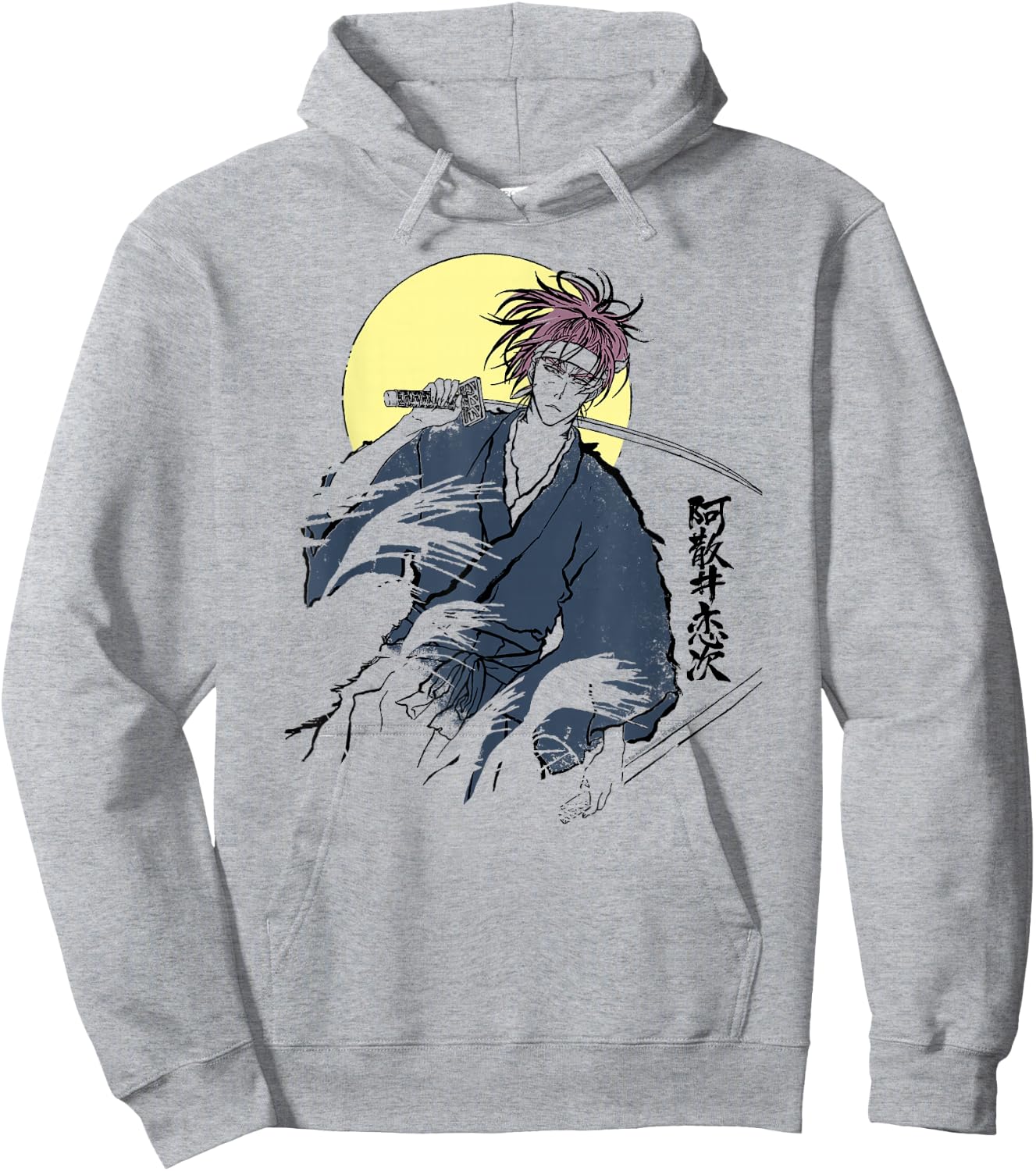 Bleach Renji Illustration Anime Hoodie - Hoodie | Ash