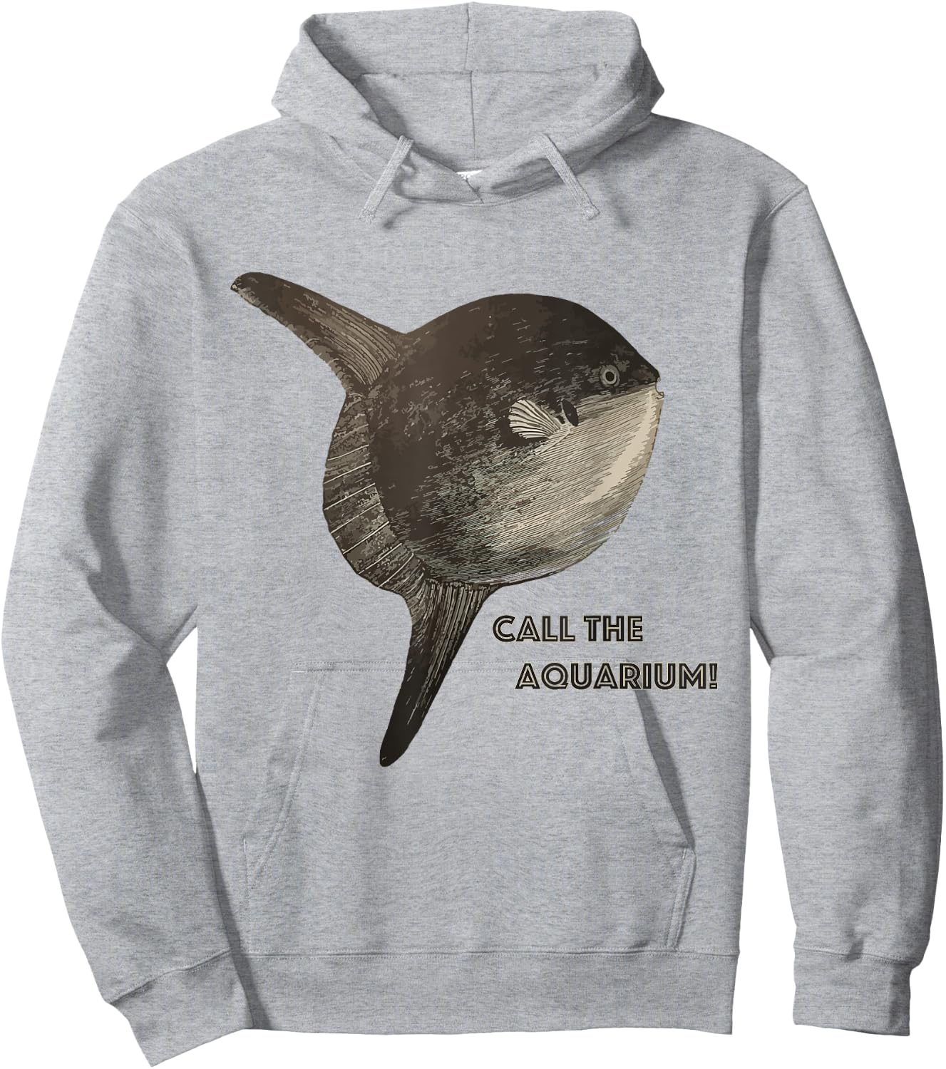 Call The Aquarium, It's A Baby Whale! Funny Boston Hoodie - Hoodie | Ash