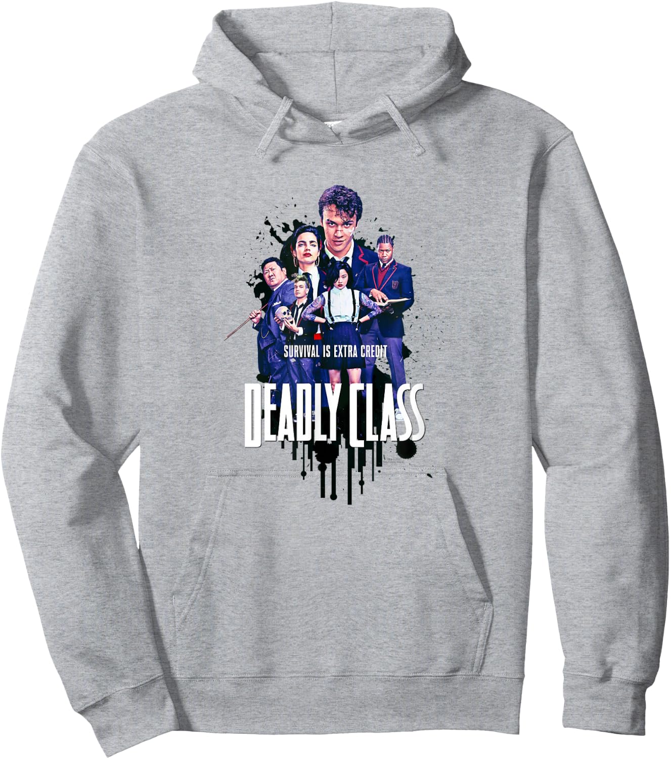 Deadly Class Survival is Extra Credit Hoodie - Hoodie | Ash