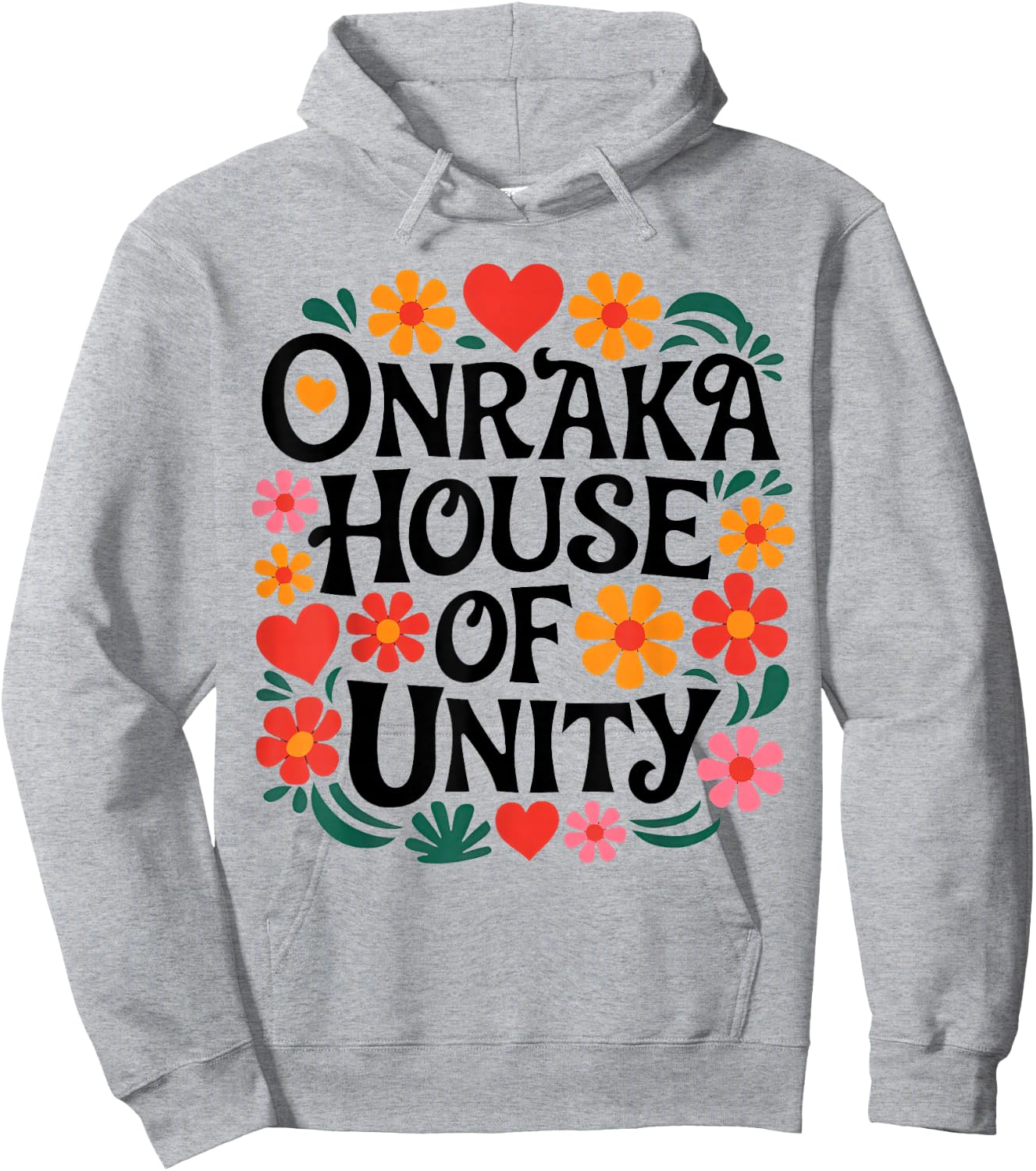 Onraka House House of Unity School Spirit Hoodie - Hoodie | Ash