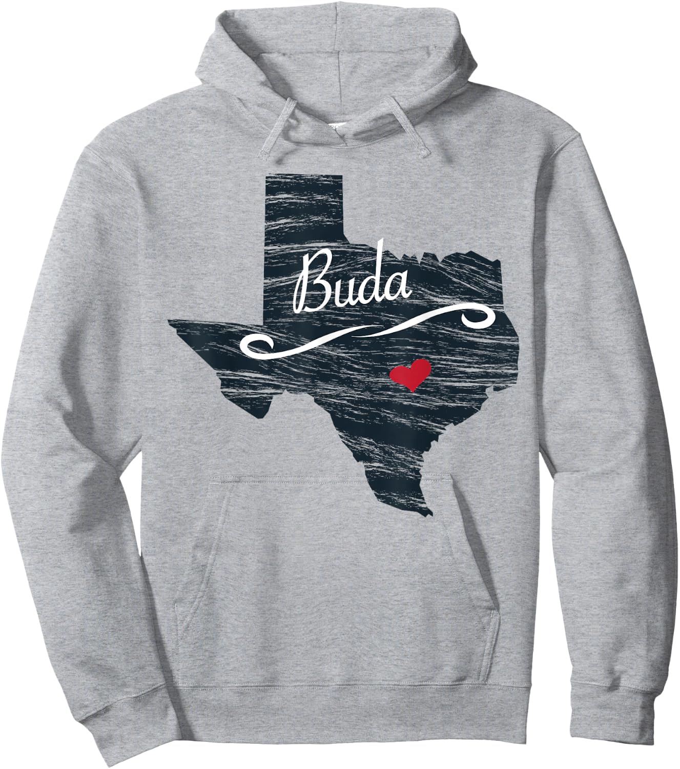 Buda Texas | TX Gift - Men's Women's Kid's Hoodie - Hoodie | Ash