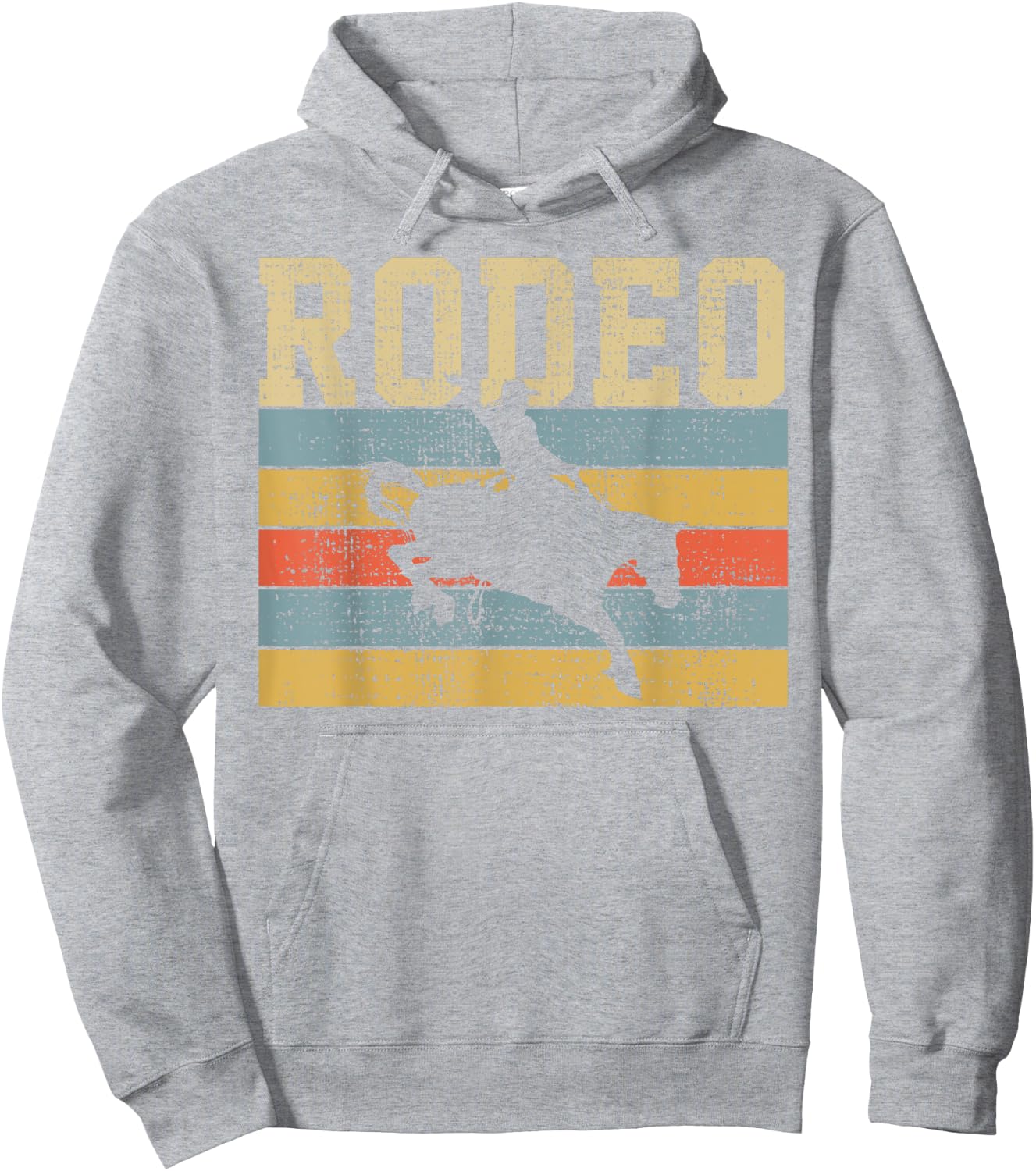 Rodeo Cowboy Horse Riding Western Hoodie - Hoodie | Ash
