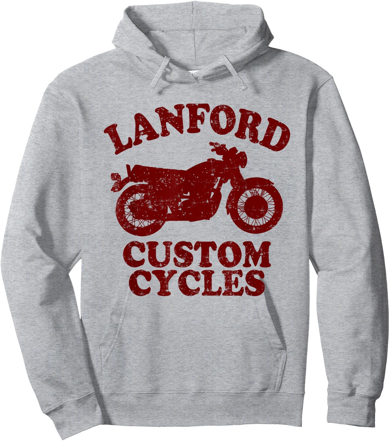 Lanford Custom Cycles Hoodie - Hoodie | Ash