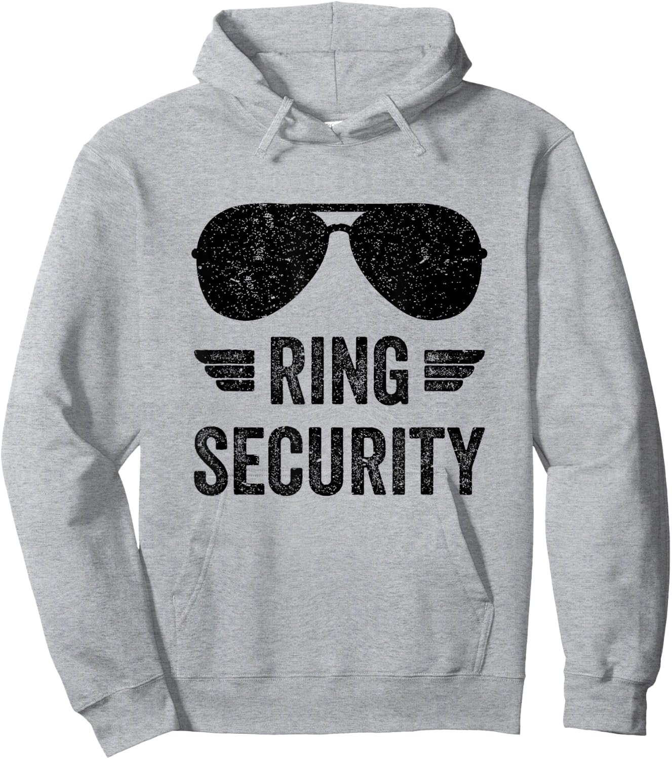 Ring Security Shirt Funny Ring Bearer Boys Youth Men Hoodie - Hoodie | Ash