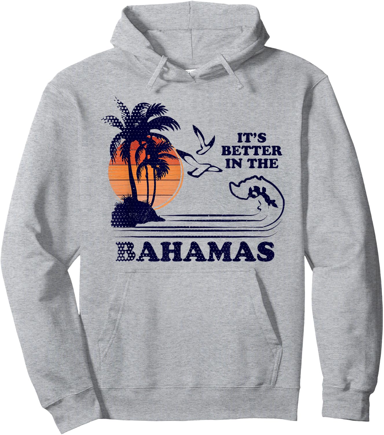 It's Better in The Bahamas Hoodie - Hoodie | Ash