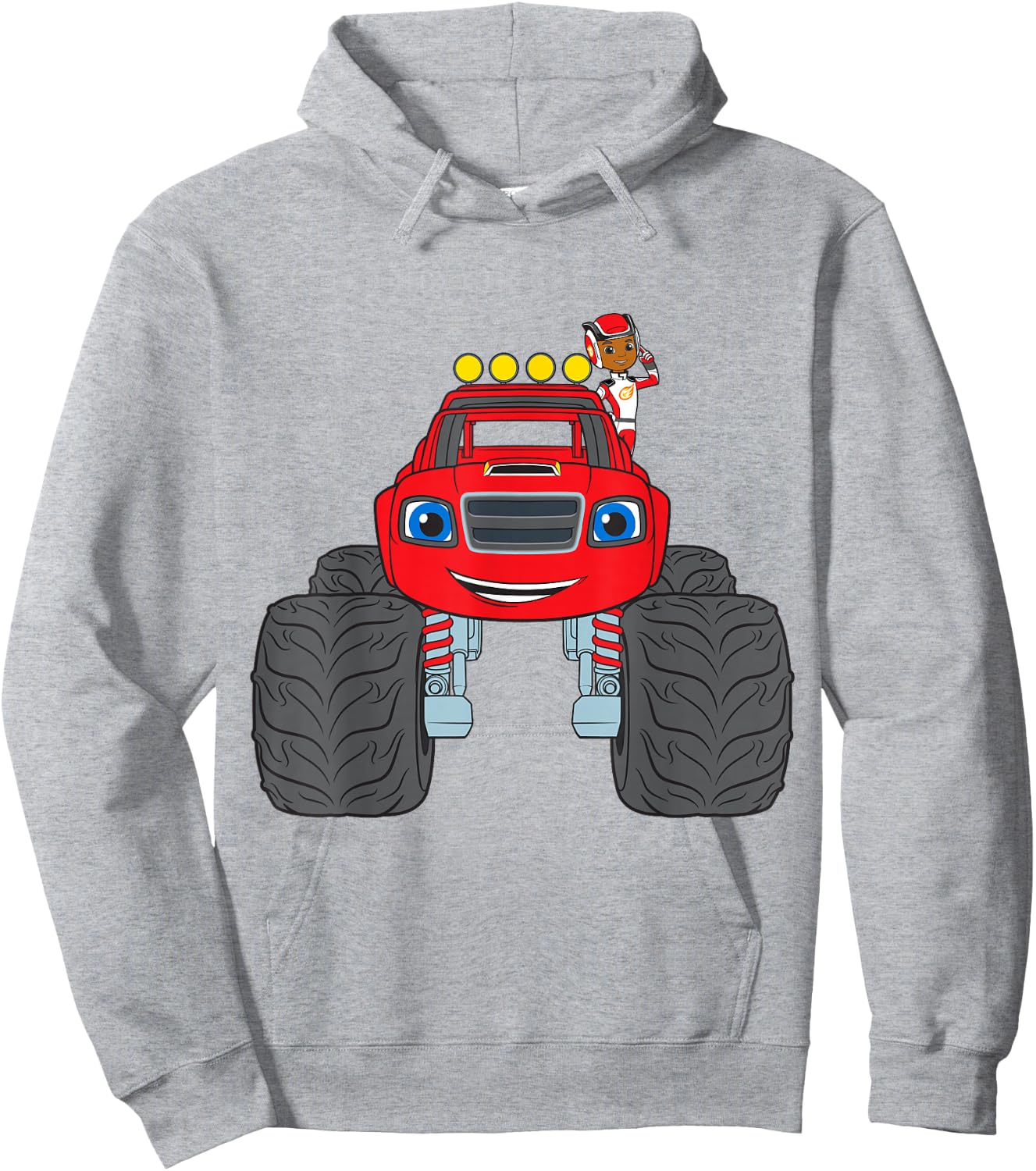 Blaze & The Monster Machines ( AJ & Blaze) Group Hoodie - Hoodie | Ash