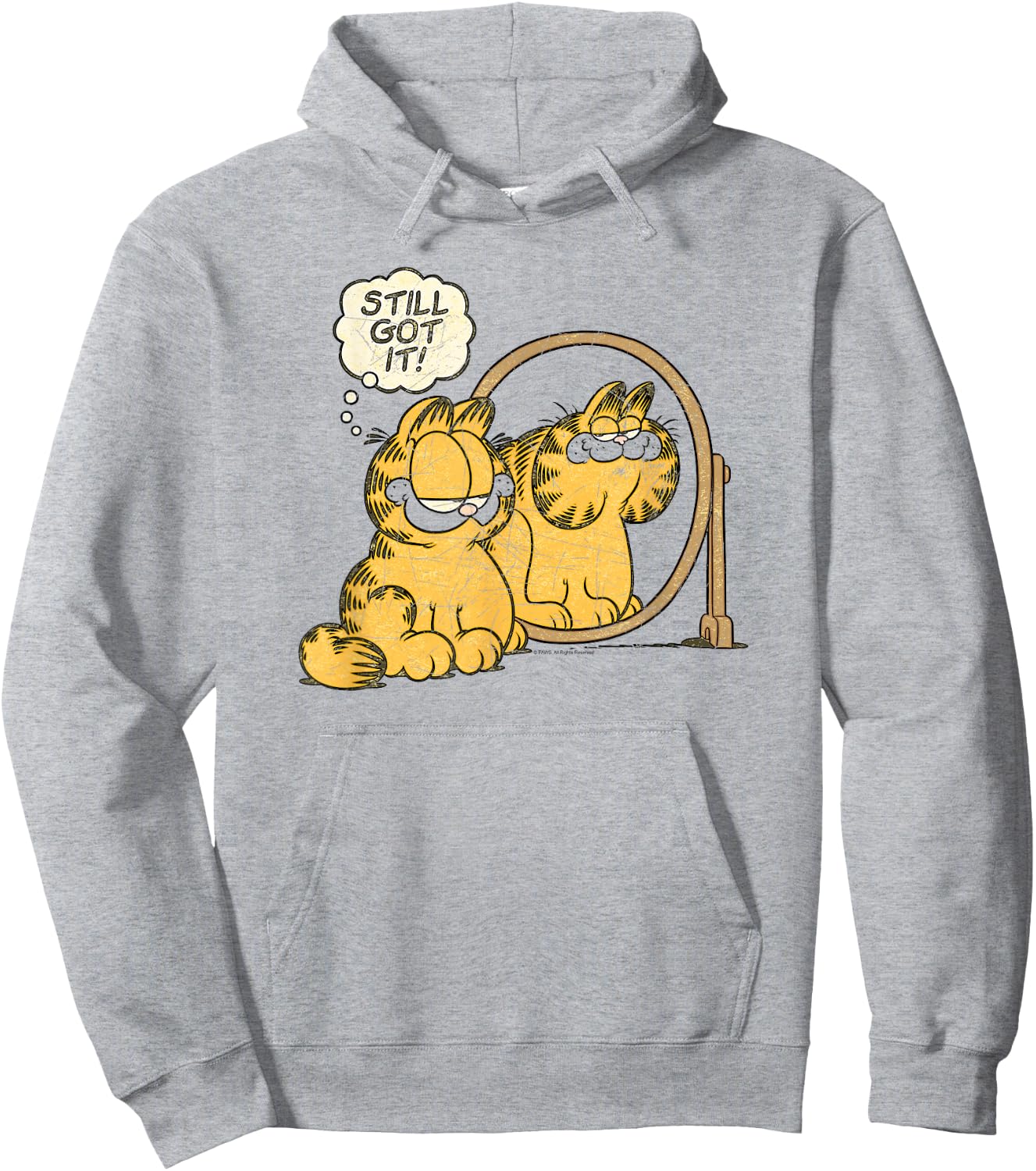 Garfield Still Got It Hoodie - Hoodie | Ash