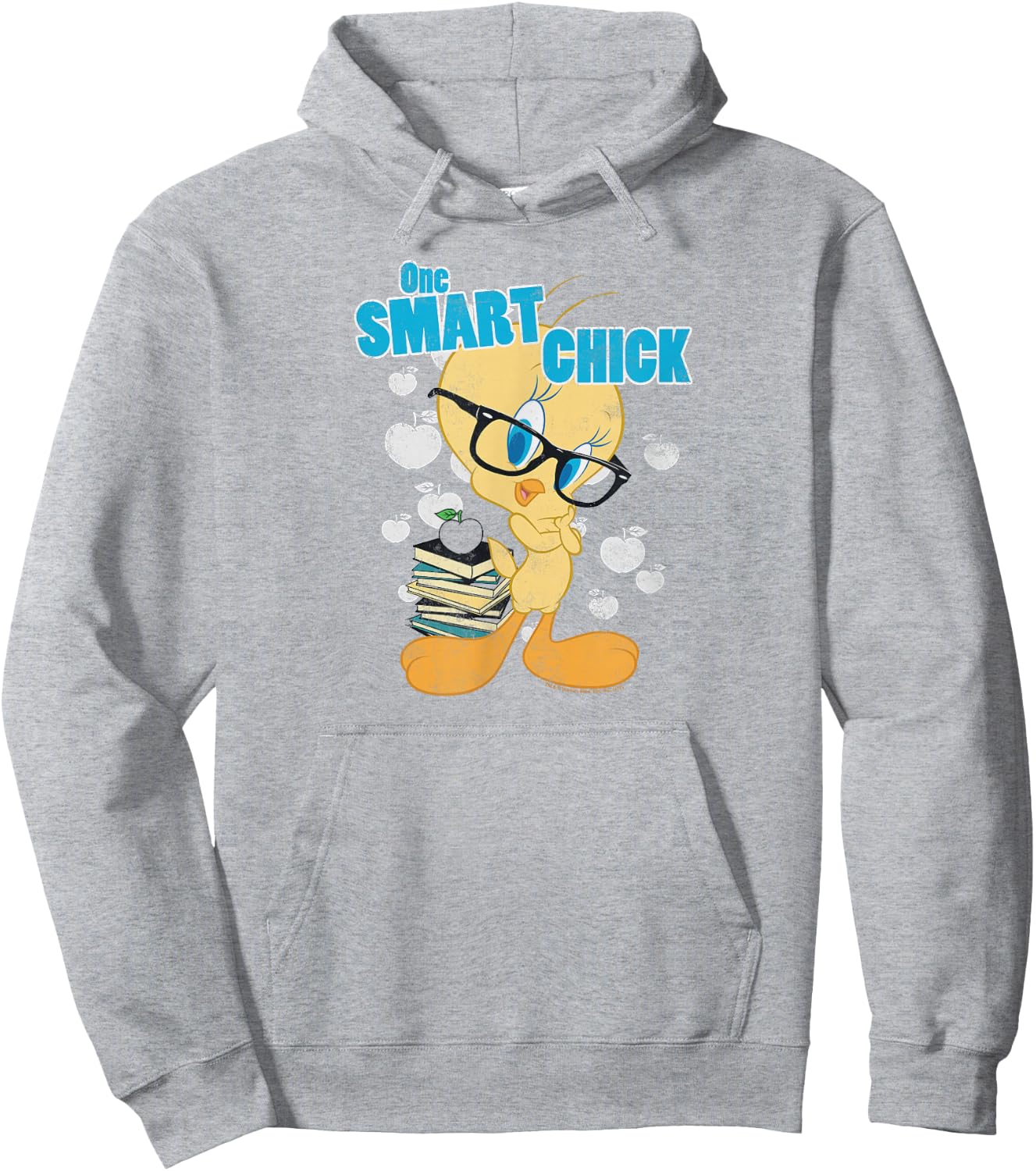 Looney Tunes Tweety One Smart Chick Hoodie - Hoodie | Ash