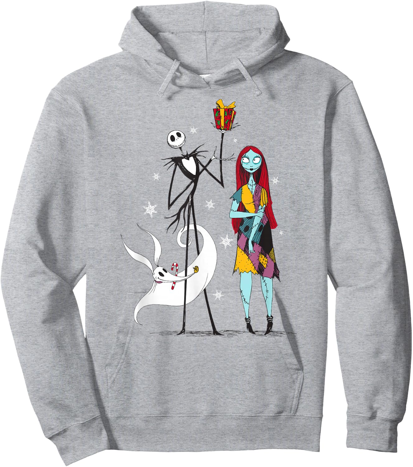 The Nightmare Before Christmas - Jack Sally Zero Gift Hoodie - Hoodie | Ash