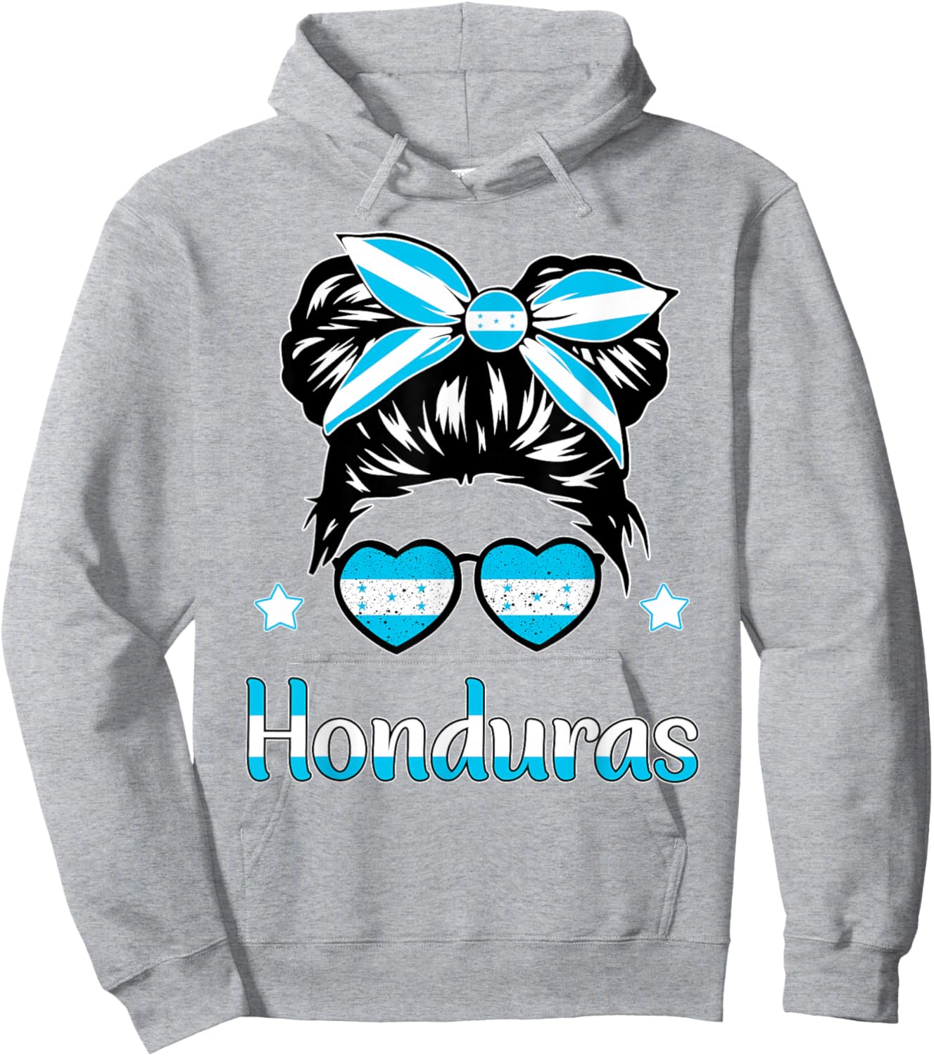 Toddler Girls Honduras-Shirt Flag Honduran Hispanic Heritage Hoodie - Hoodie | Ash