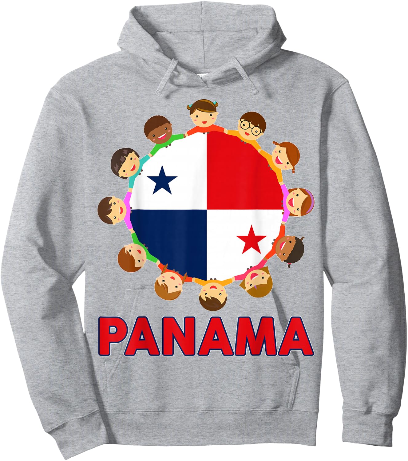 Toddler Panama Flag Kids Panamanian Hispanic Heritage Month Hoodie - Hoodie | Ash