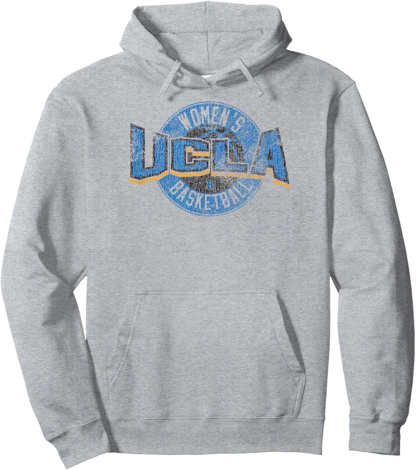 UCLA Bruins Women's Basketball Distressed Gray Hoodie - Hoodie | Ash