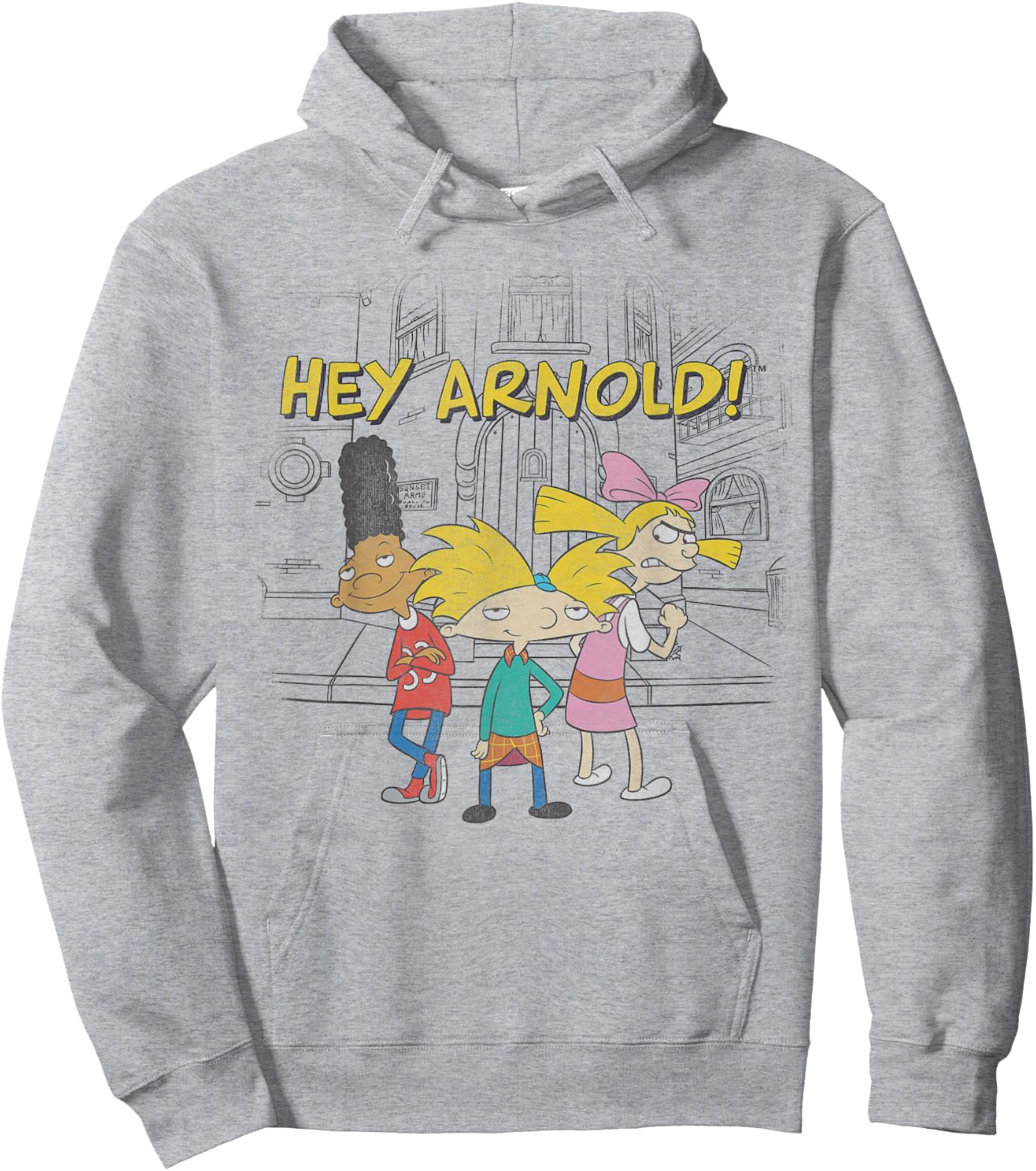 Nickelodeon Hey Arnold Mad Helga Hoodie - Hoodie | Ash