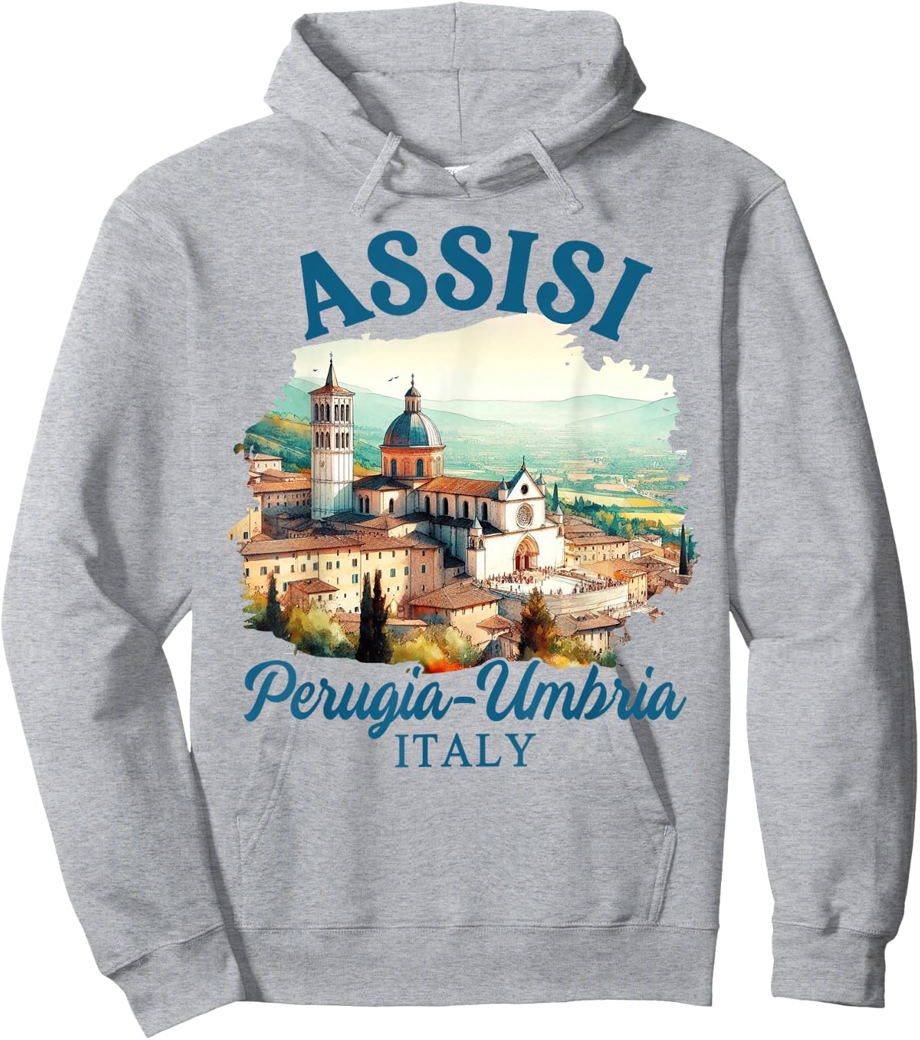 Assisi Travel Perugia Umbria Italy Trip Meet Me In Assisi Hoodie - Hoodie | Ash