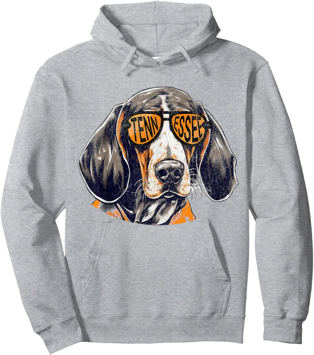 Tennessee Dog Sport Lovers | Tennessee Coonhound Fan Men Women Kids Hoodie - Hoodie | Ash