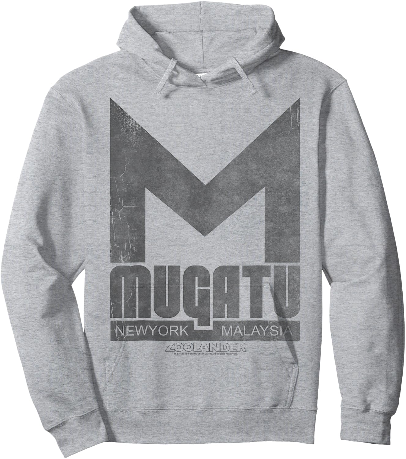 Zoolander Mugatu New York Malaysia Logo Hoodie - Hoodie | Ash