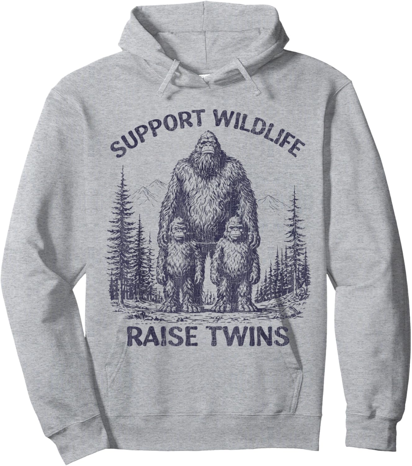 Sasquatch Hoodie - Hoodie | Ash