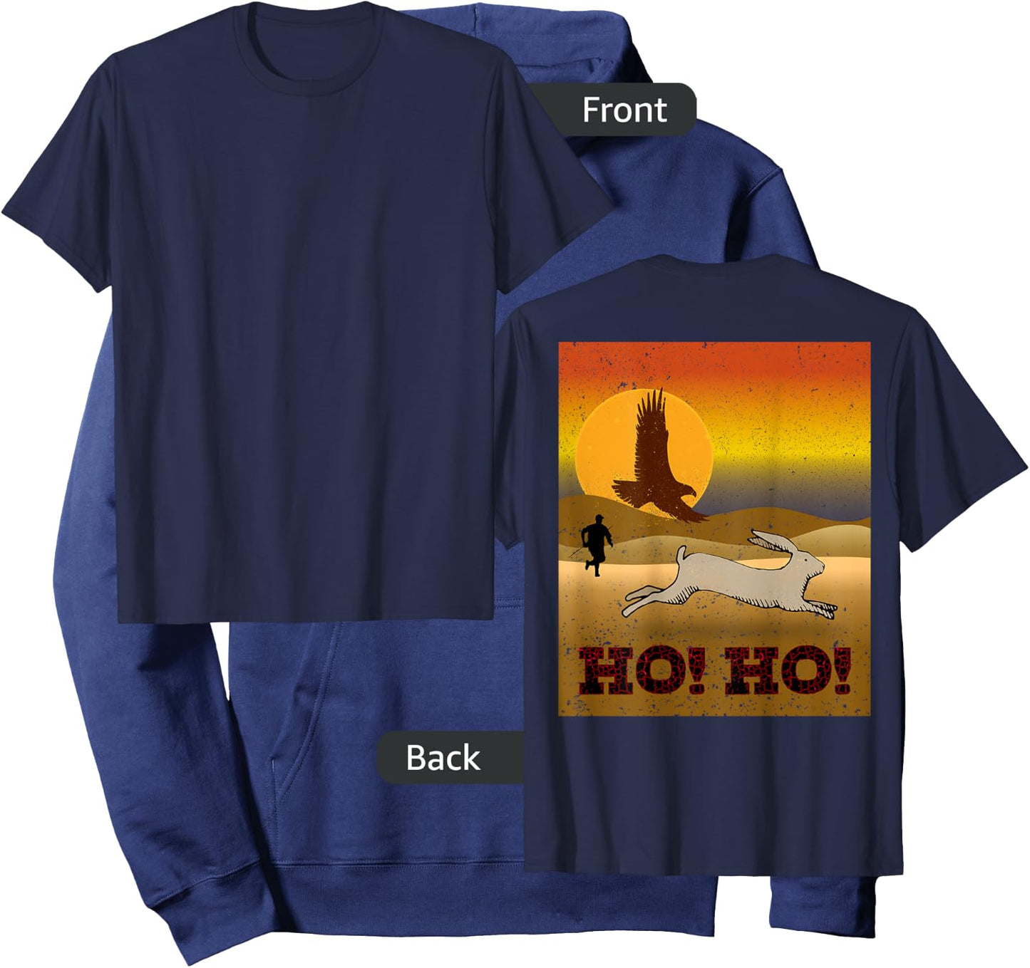Hawkers Falconry Equipment and Hawking Falconry Art Items Hoodie - Hoodie | Navy