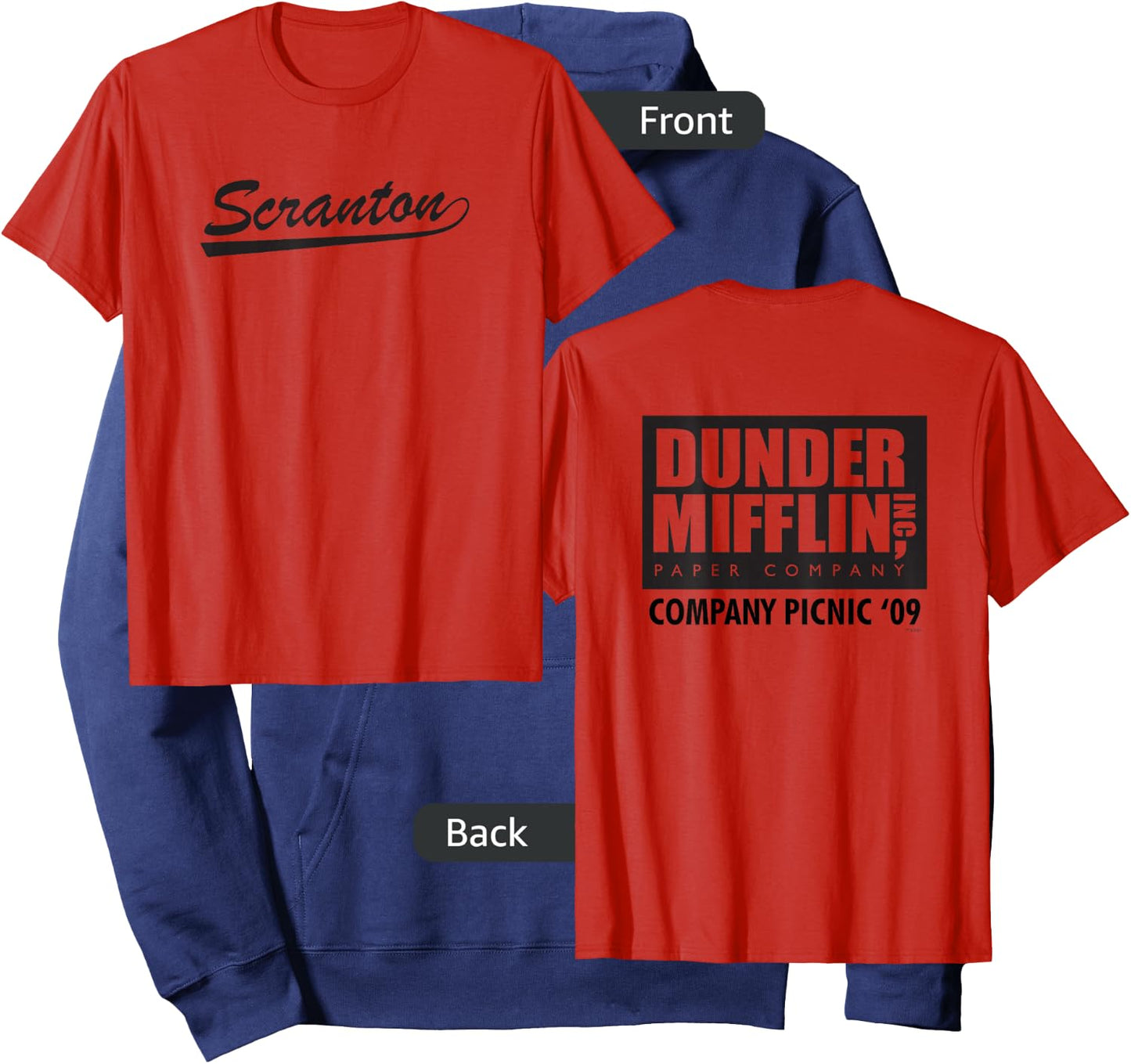The Office Scranton Branch Picnic As Seen On Hoodie - Hoodie | Navy